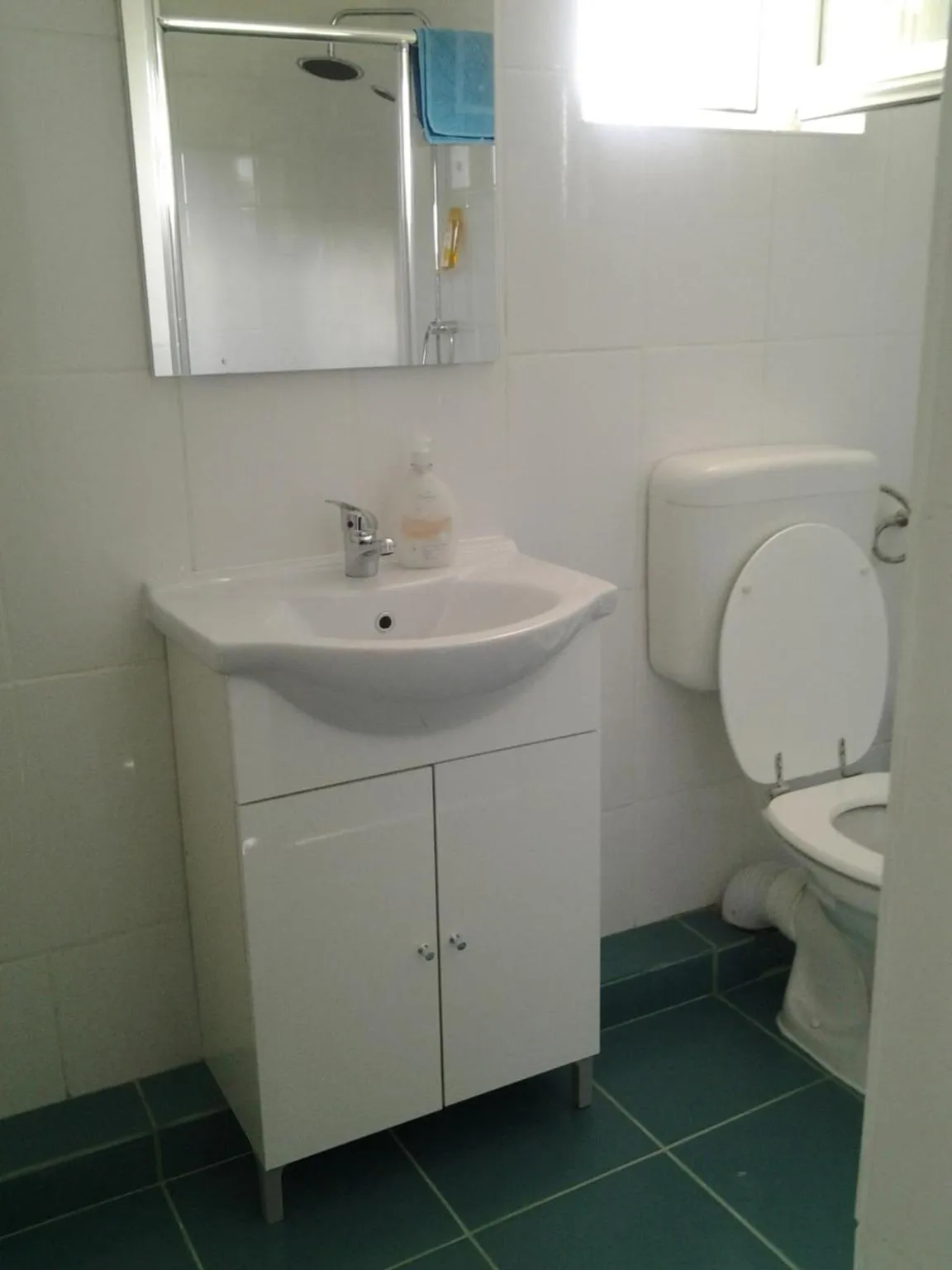 Bathroom in Motel Traffic