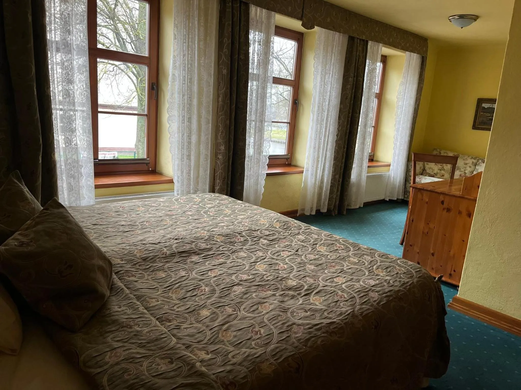 Bed in Gościniec Zamkowy