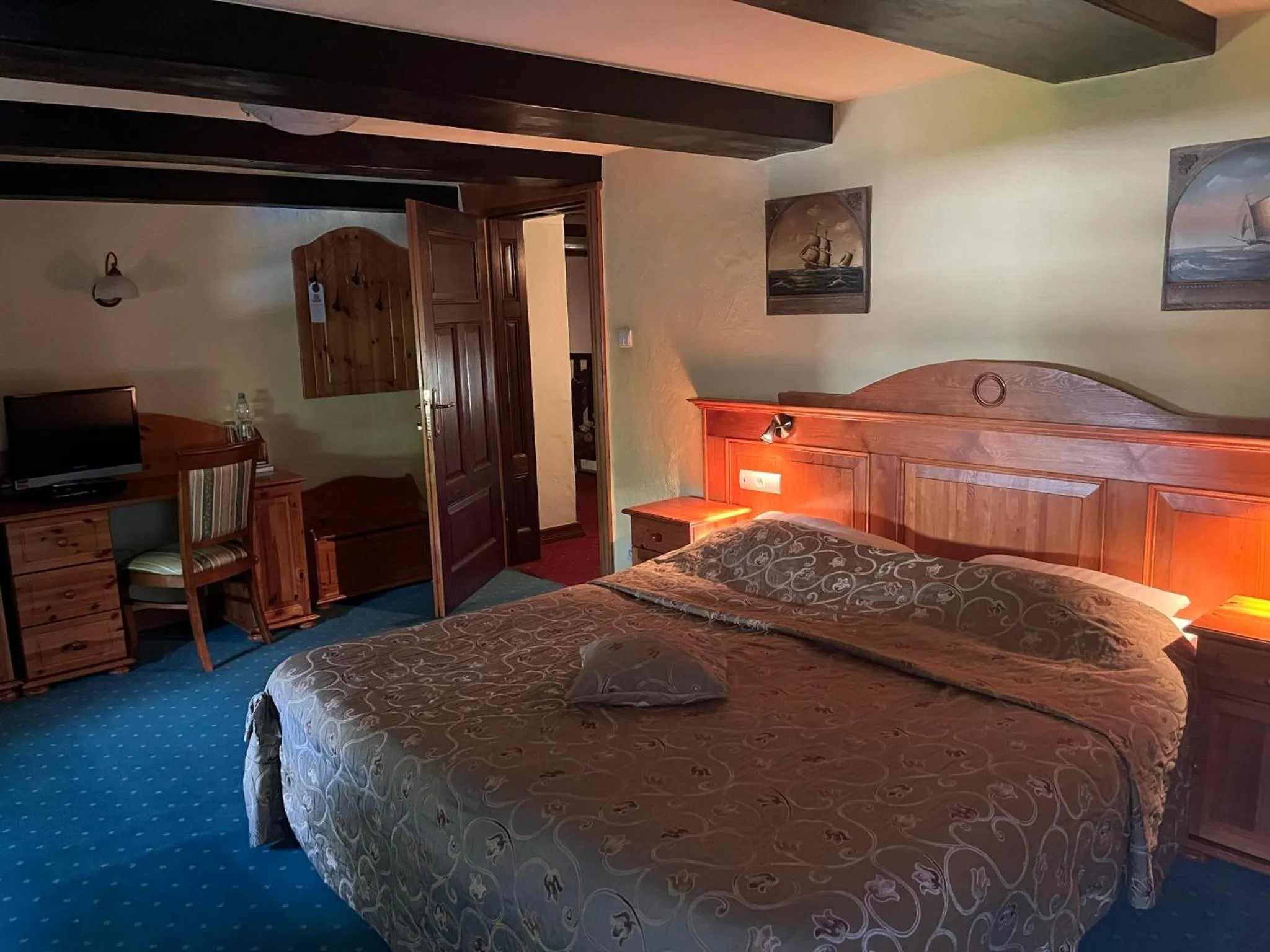 Bed in Gościniec Zamkowy