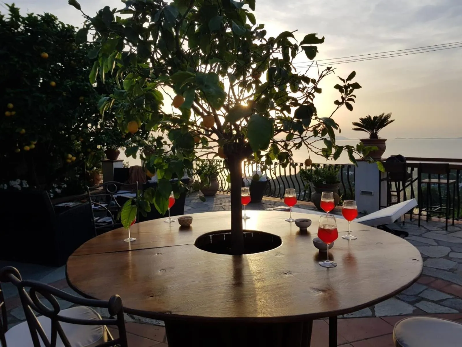 Balcony/Terrace in B&B Il Grappolo