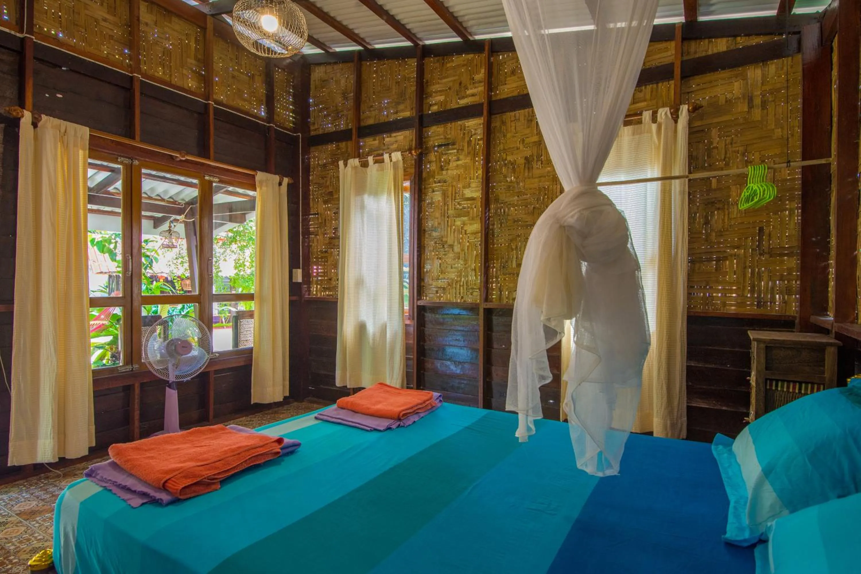 Photo of the whole room, Bed in Bananas Resort & Restaurant