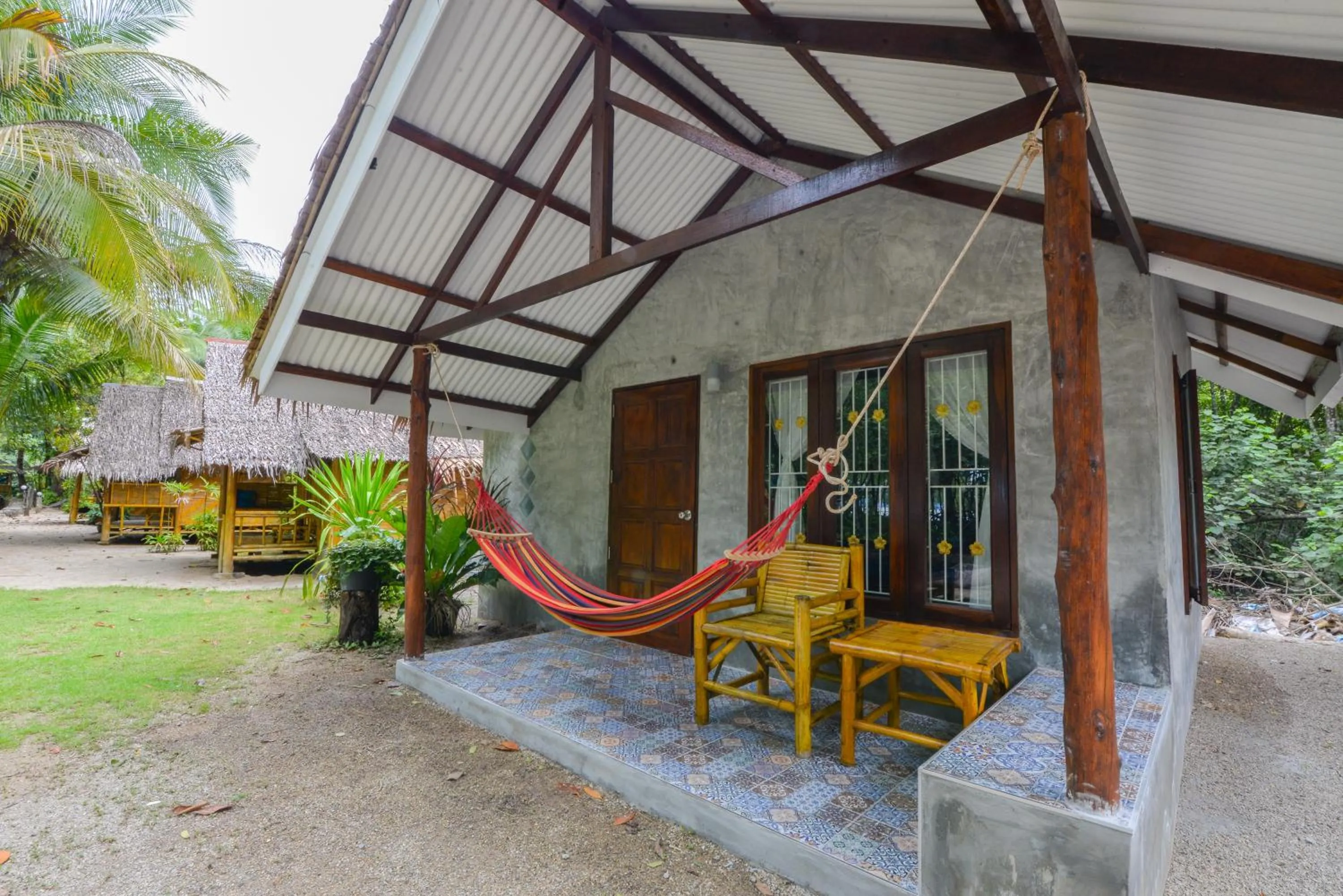 Patio in Bananas Resort & Restaurant
