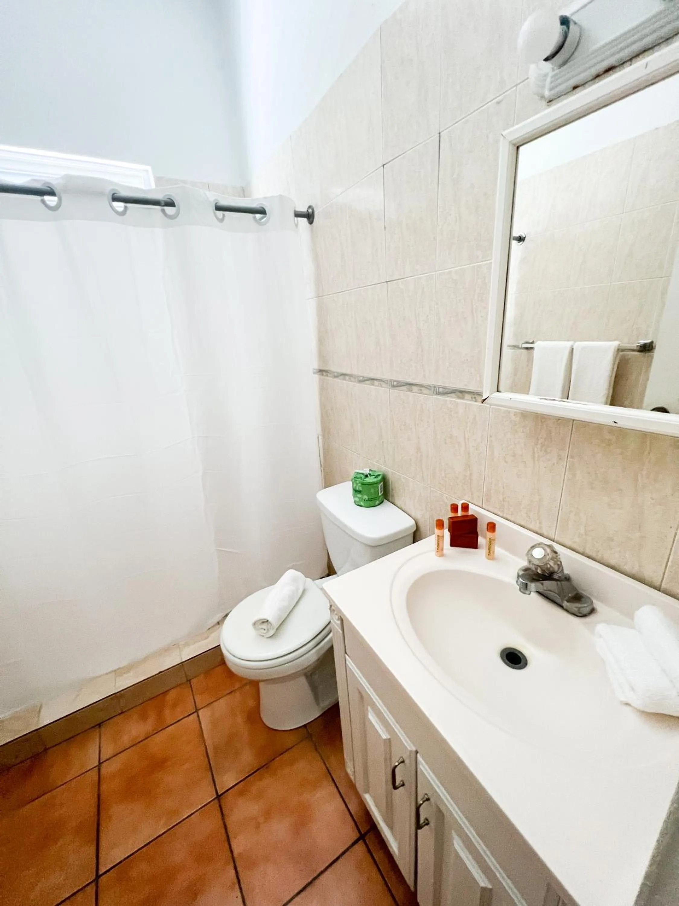 Toilet in West Coast Inn's