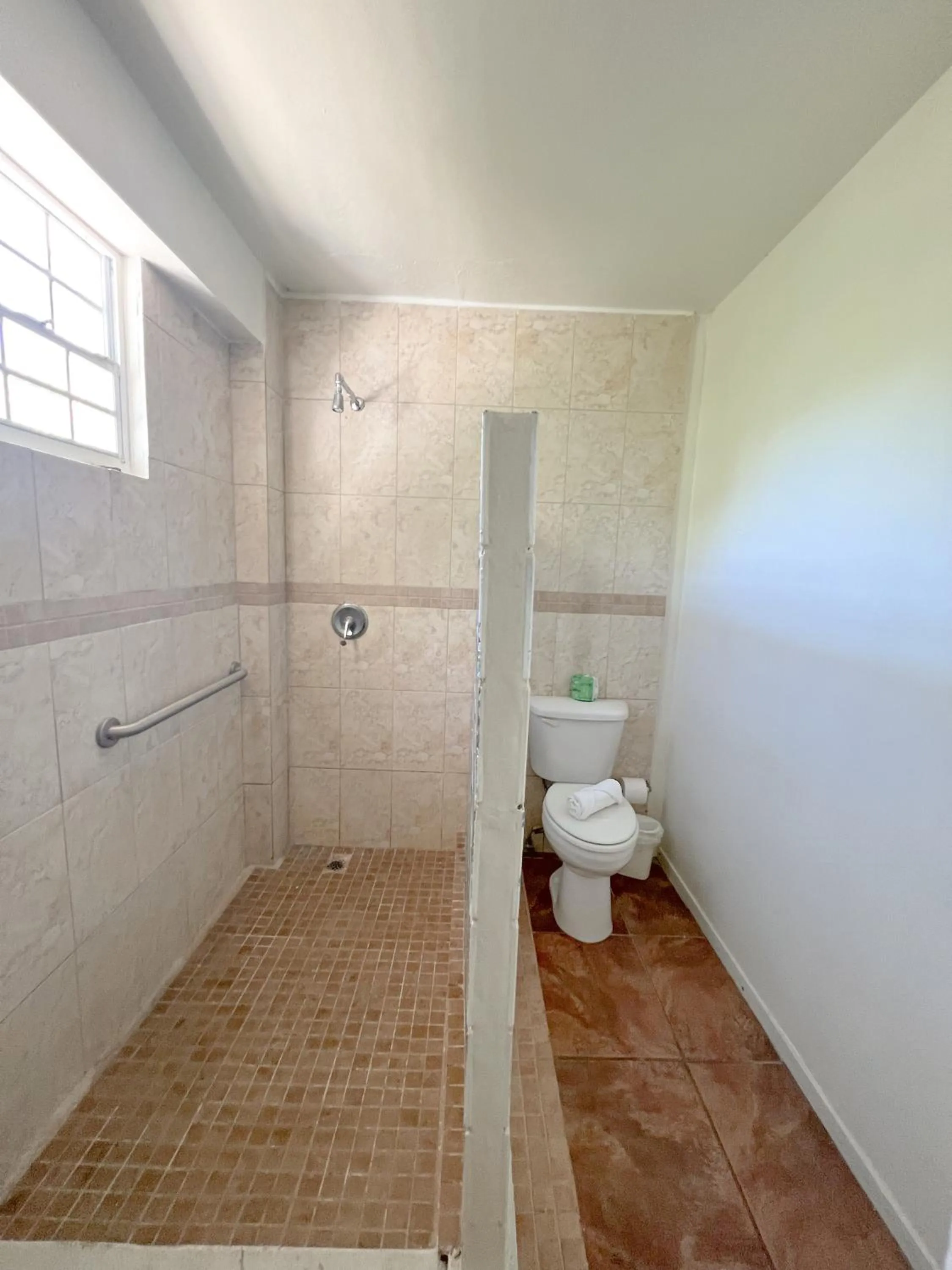 Shower in West Coast Inn's