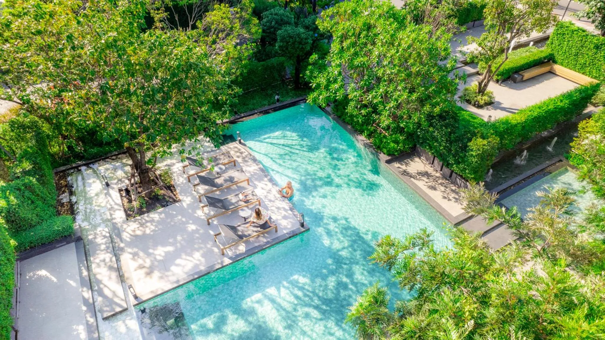 Swimming pool in Ramada By Wyndham Bangkok Sukhumvit 87