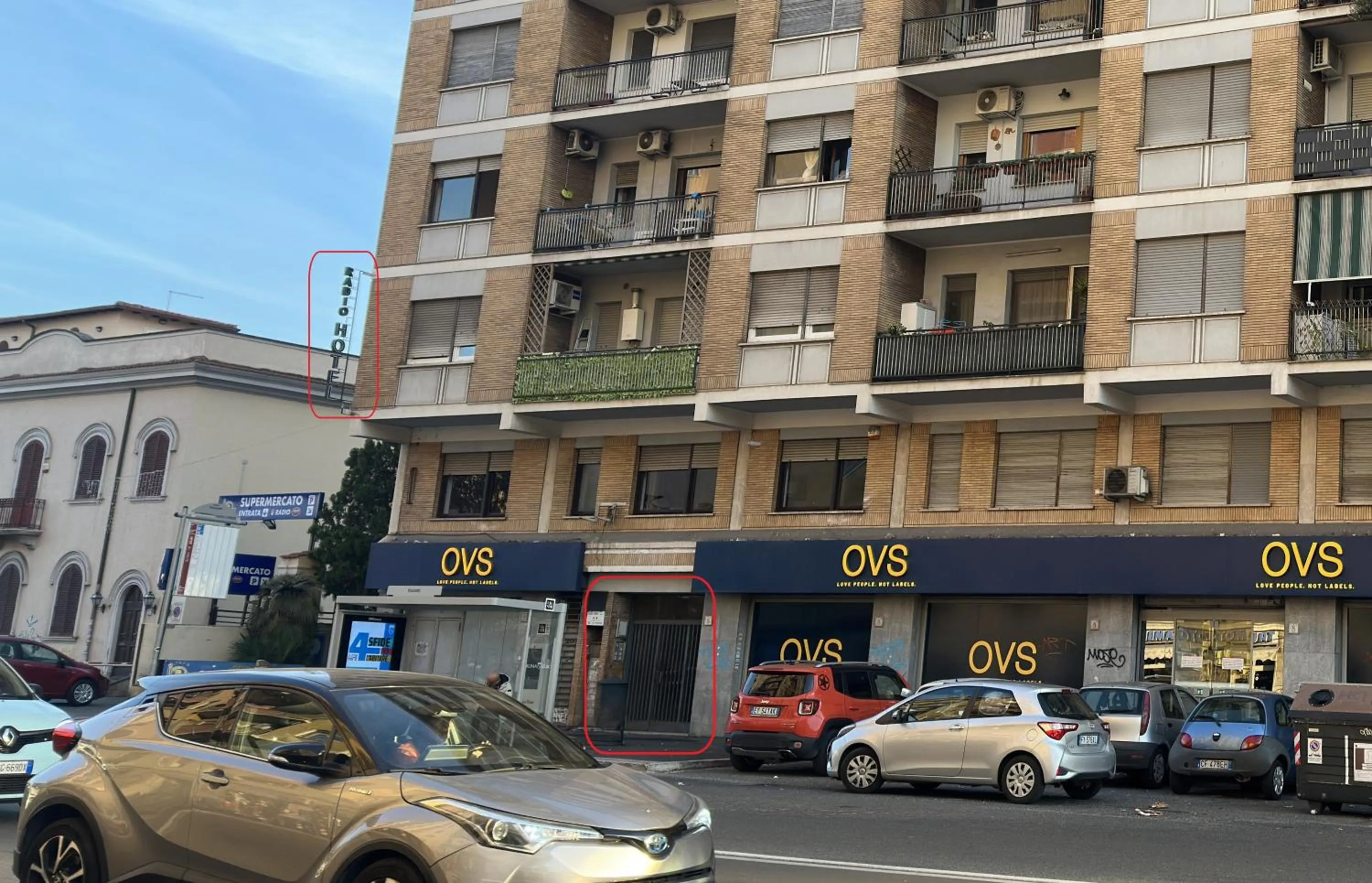 Property building in Radio Hotel