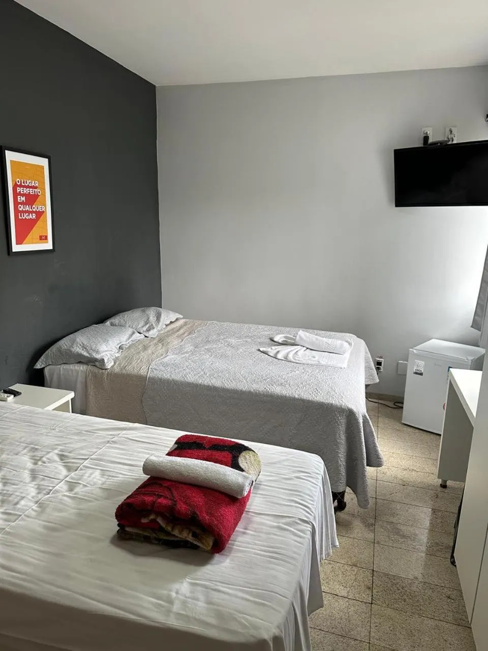 Bed in Hotel Vitrine