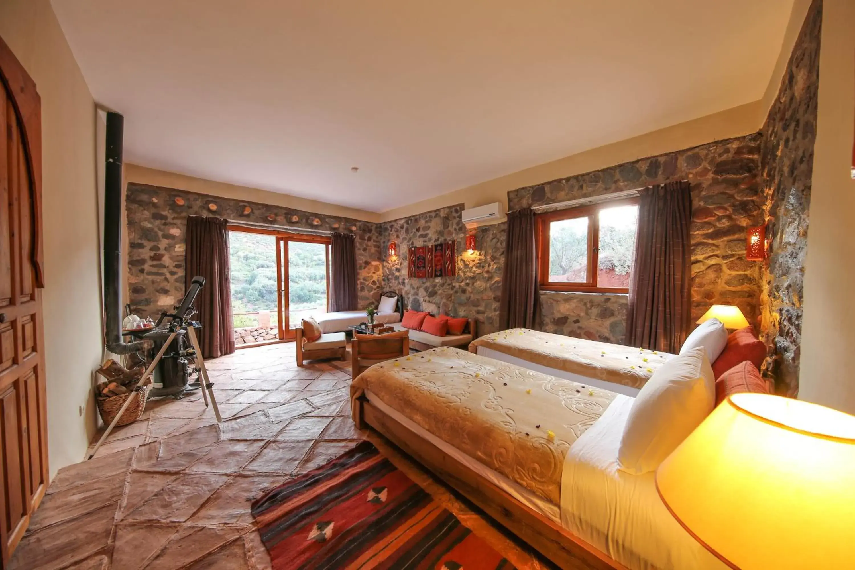 Family Junior Suite in Kasbah Africa - High Atlas Dark Sky & Nature Lodge Family Junior Suite in Kasbah Africa - High Atlas Dark Sky & Nature Lodge
