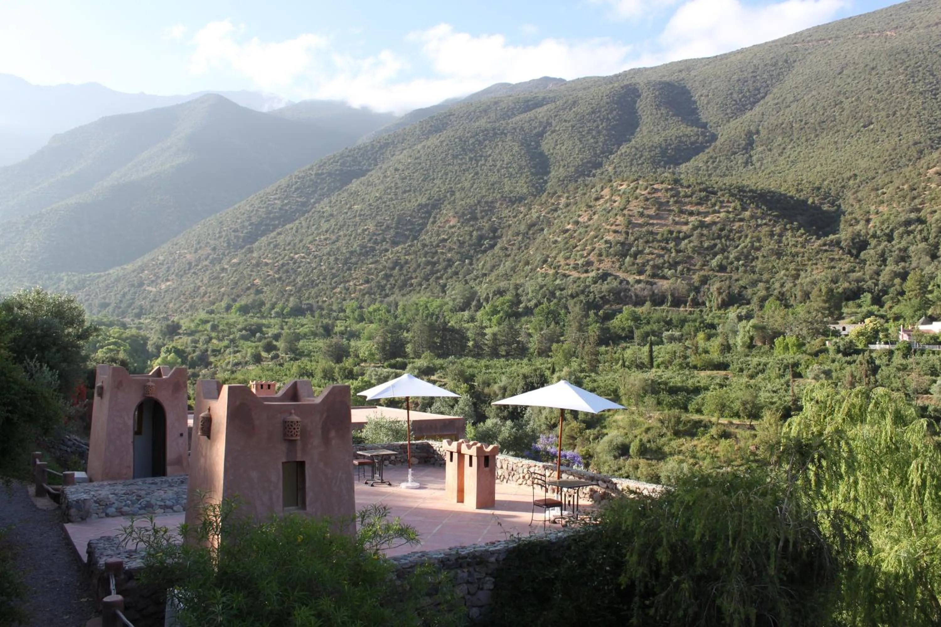 Facade/entrance in Kasbah Africa - High Atlas Dark Sky & Nature Lodge
