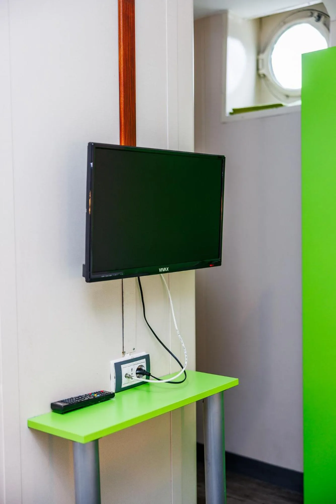 Bedroom in Botel Marina