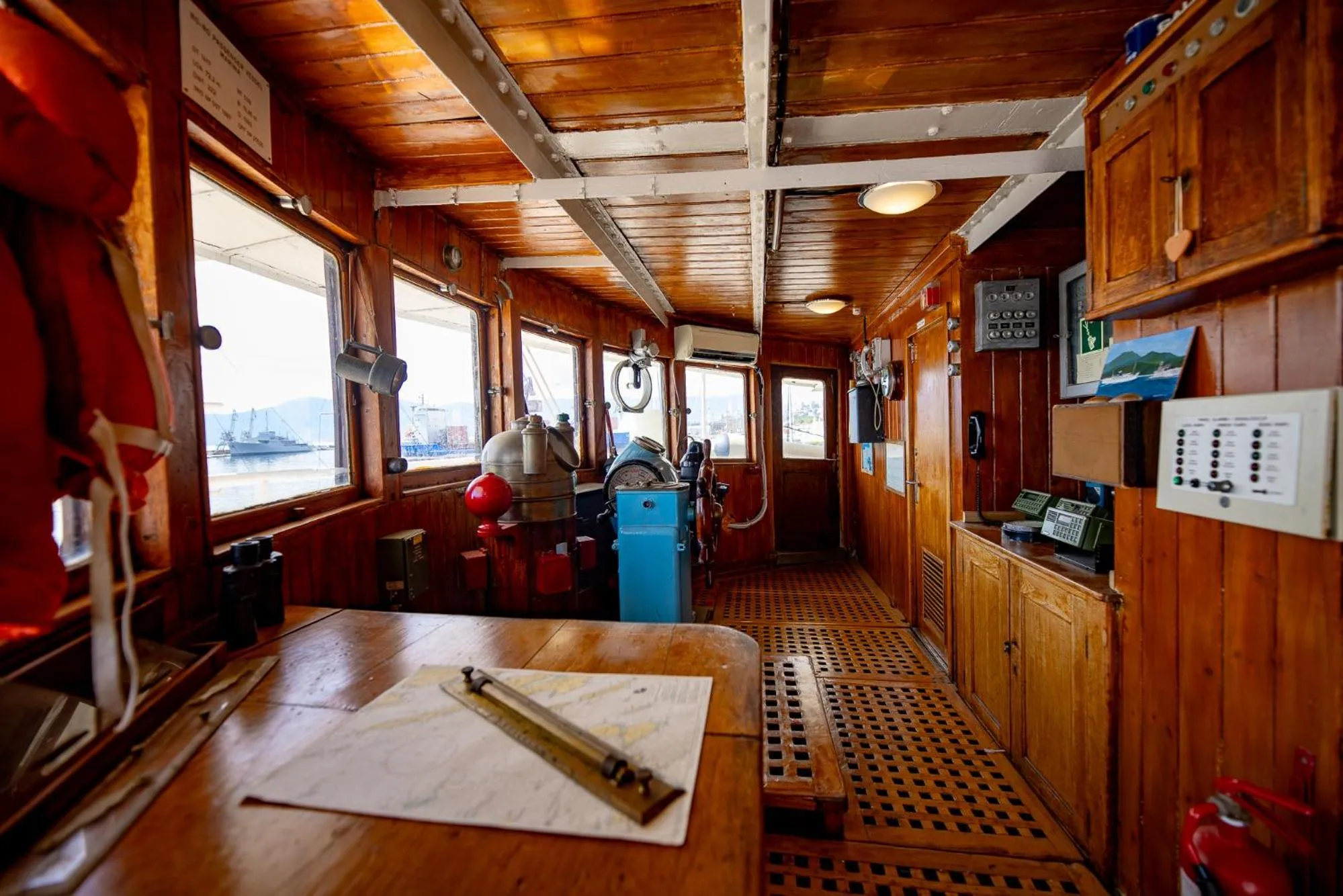 Decorative detail in Botel Marina