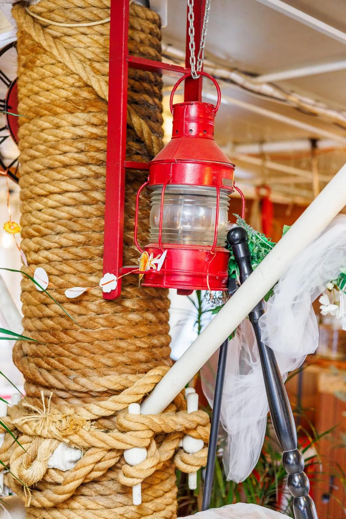 Decorative detail in Botel Marina