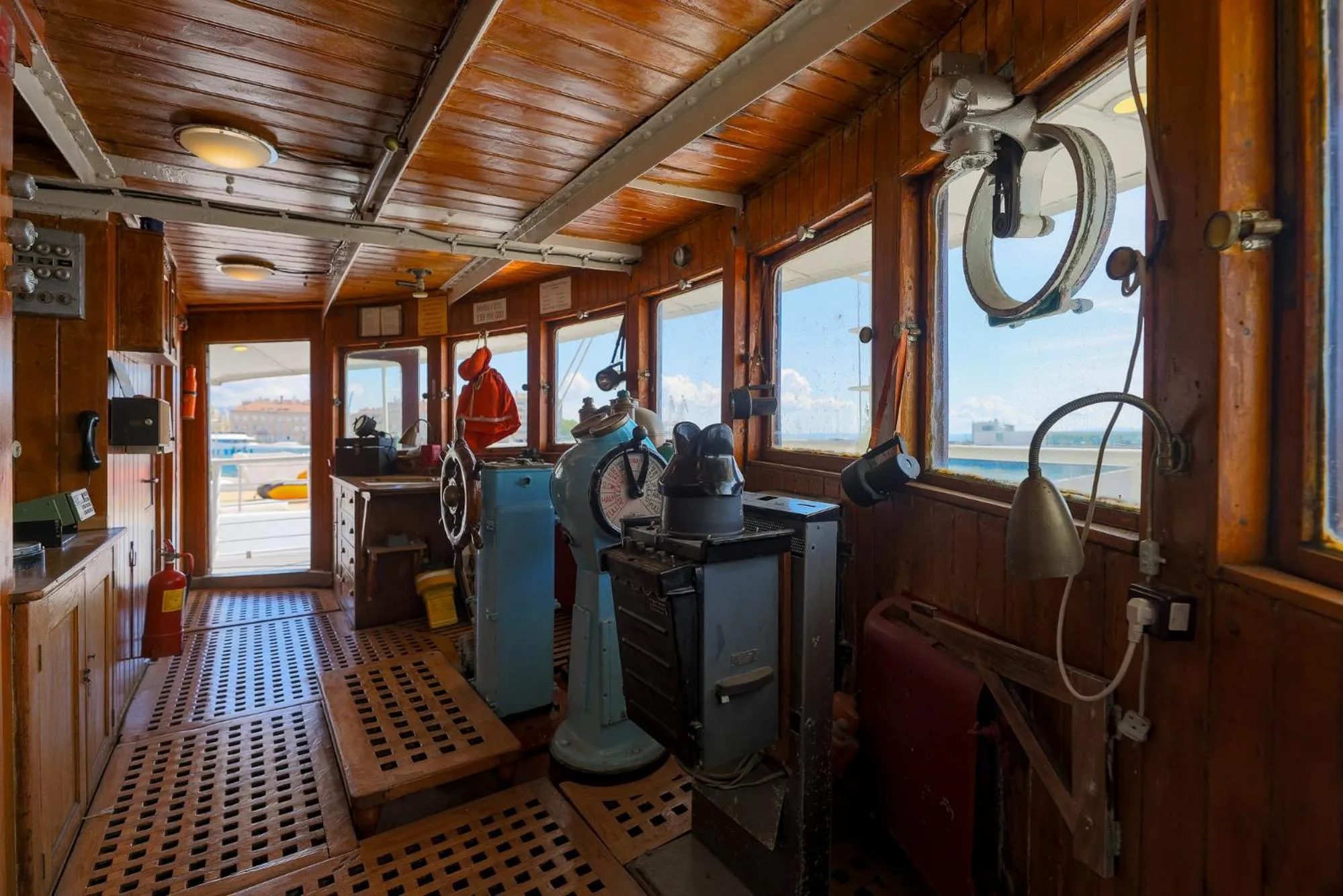 Decorative detail in Botel Marina