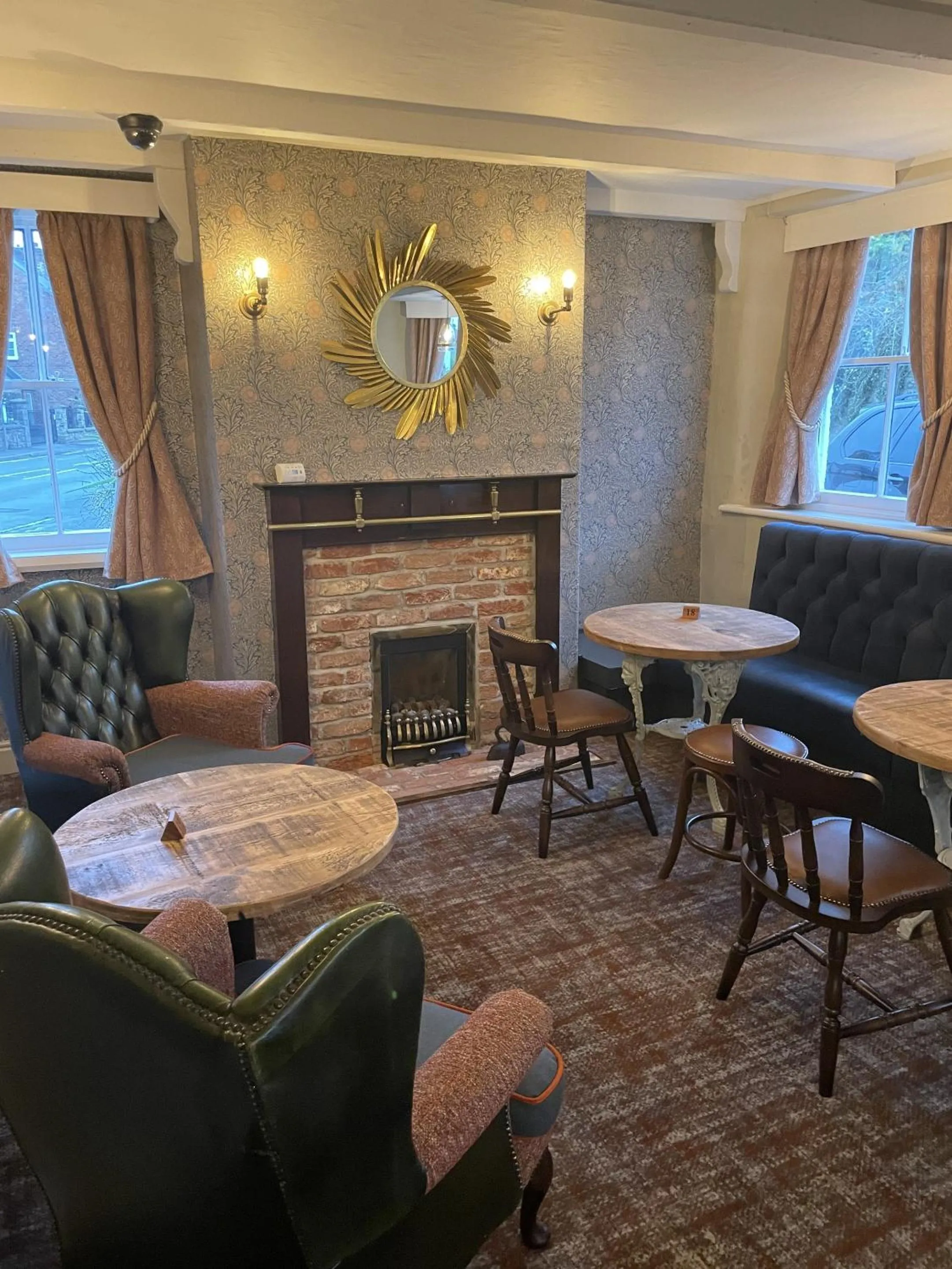 Dining area in The Seven Stars