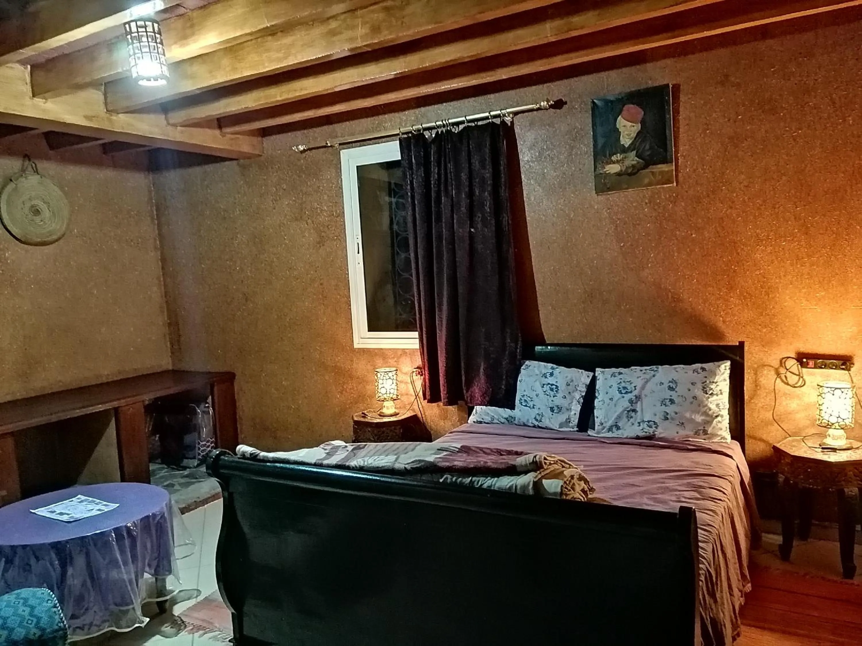 Bedroom, Bed in Auberge Tilila