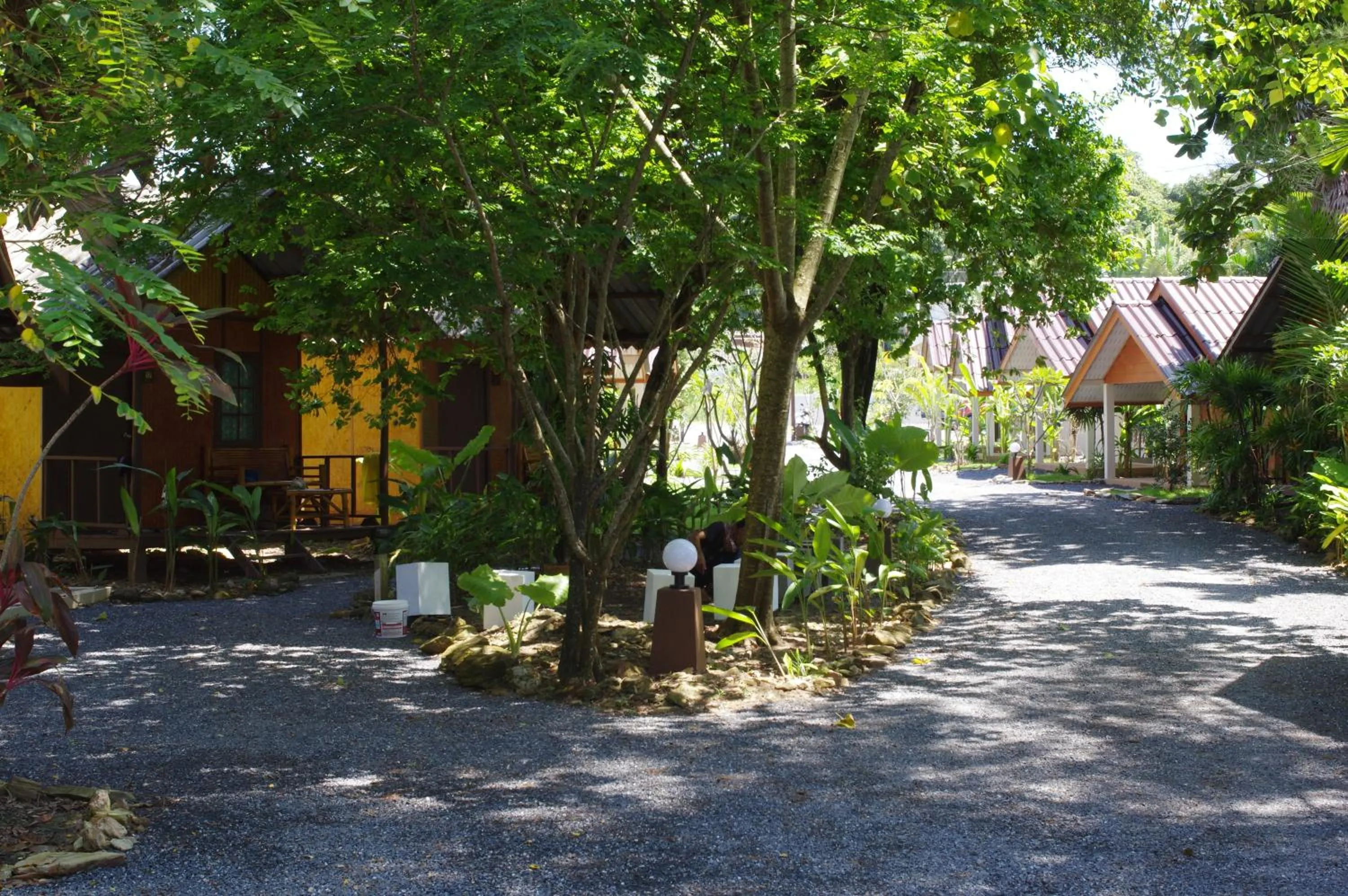 Garden view in Thai House Beach Resort