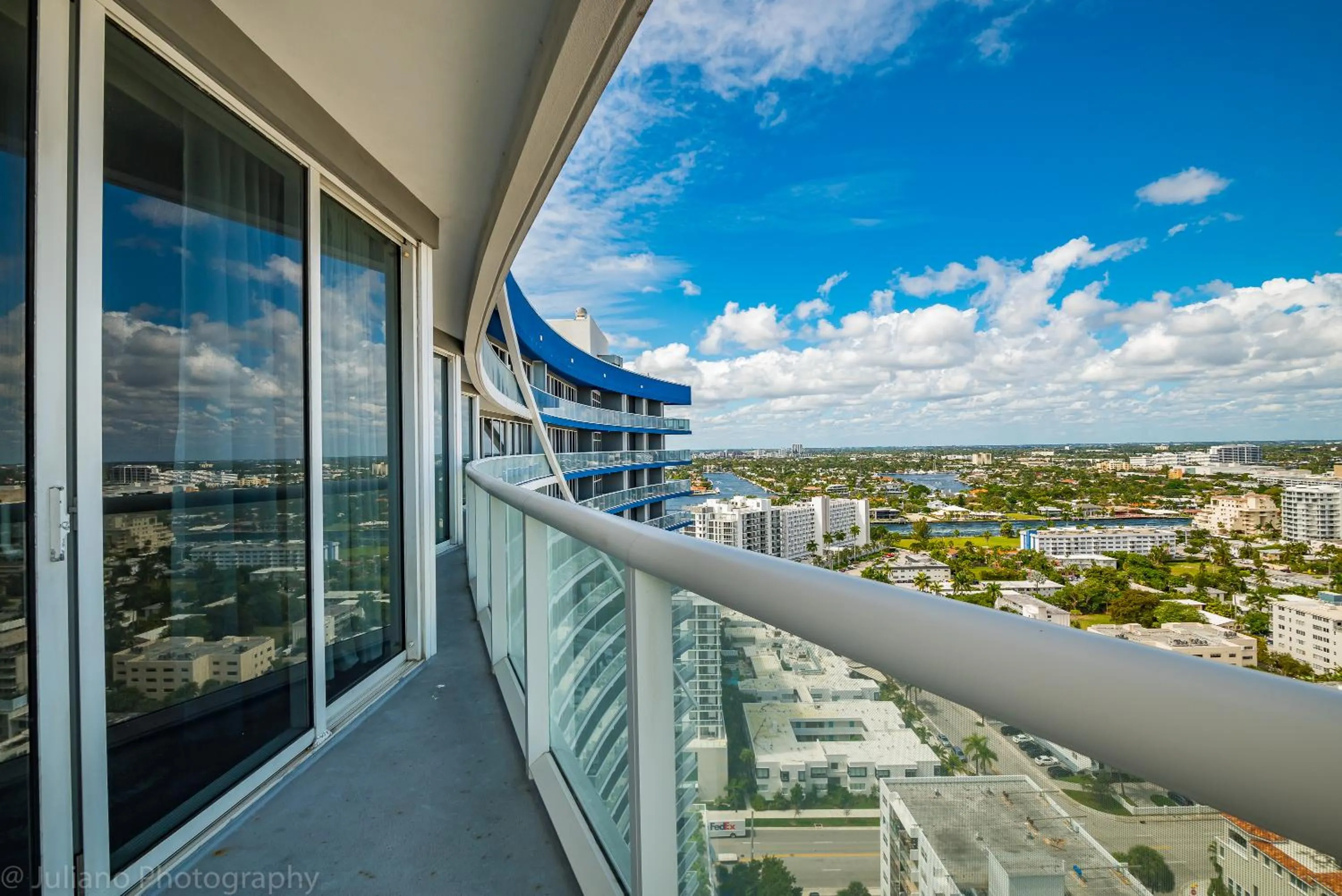 Balcony/Terrace in W Residences Fort Lauderdale Luxury Suites Across from Fort Lauderdale Beach