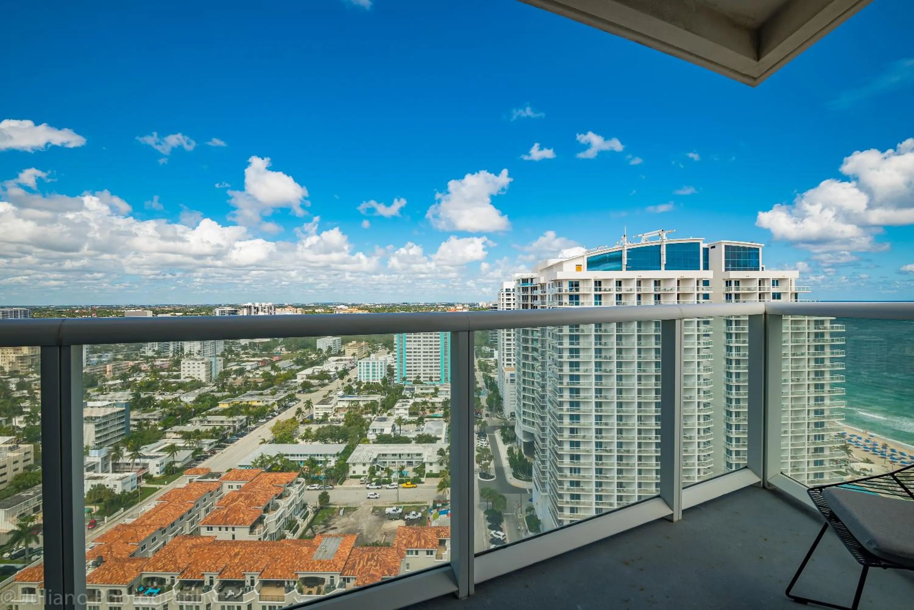Balcony/Terrace in W Residences Fort Lauderdale Luxury Suites Across from Fort Lauderdale Beach