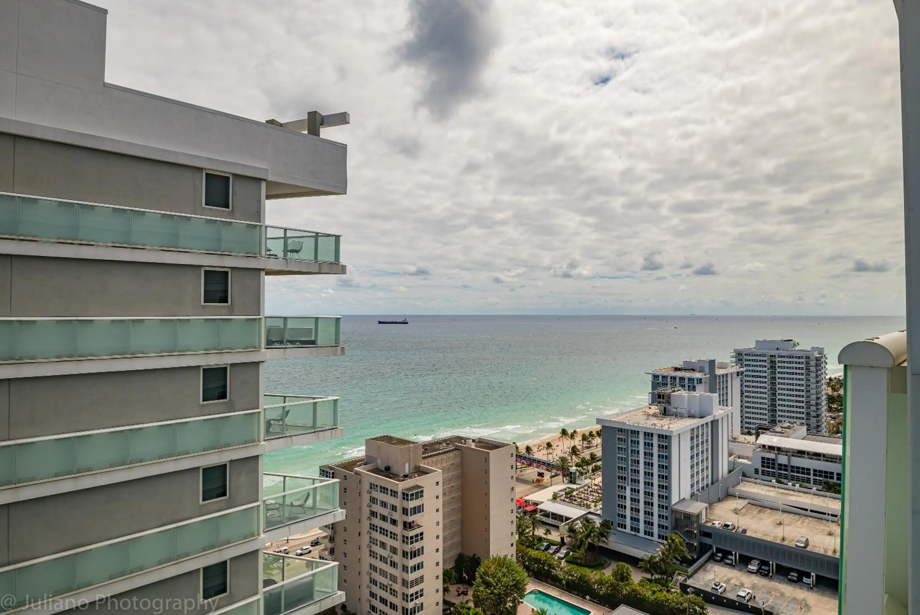 Balcony/Terrace in W Residences Fort Lauderdale Luxury Suites Across from Fort Lauderdale Beach