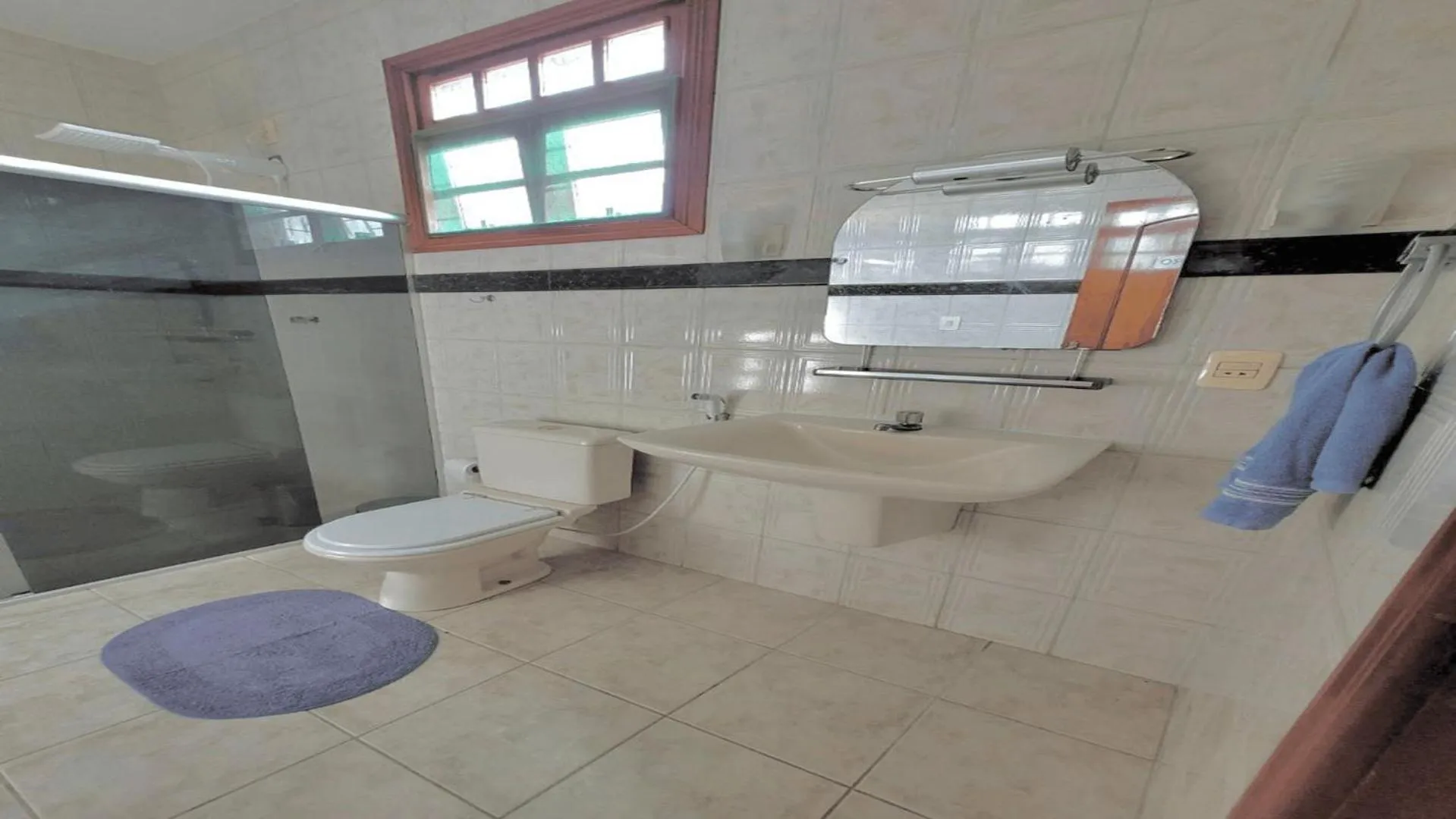 Toilet in Hotel Residencial Manaus - Flores