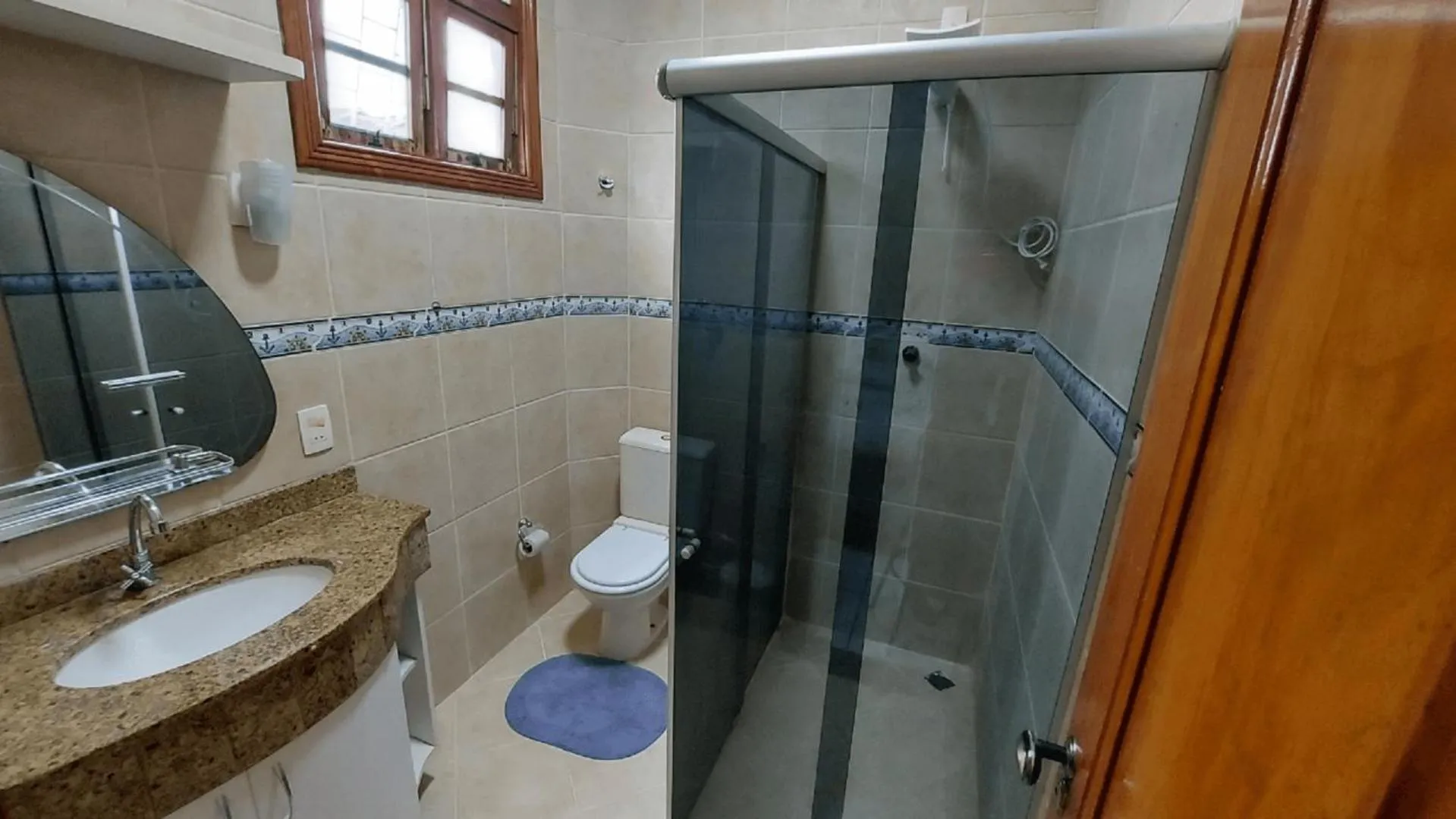 Toilet in Hotel Residencial Manaus - Flores