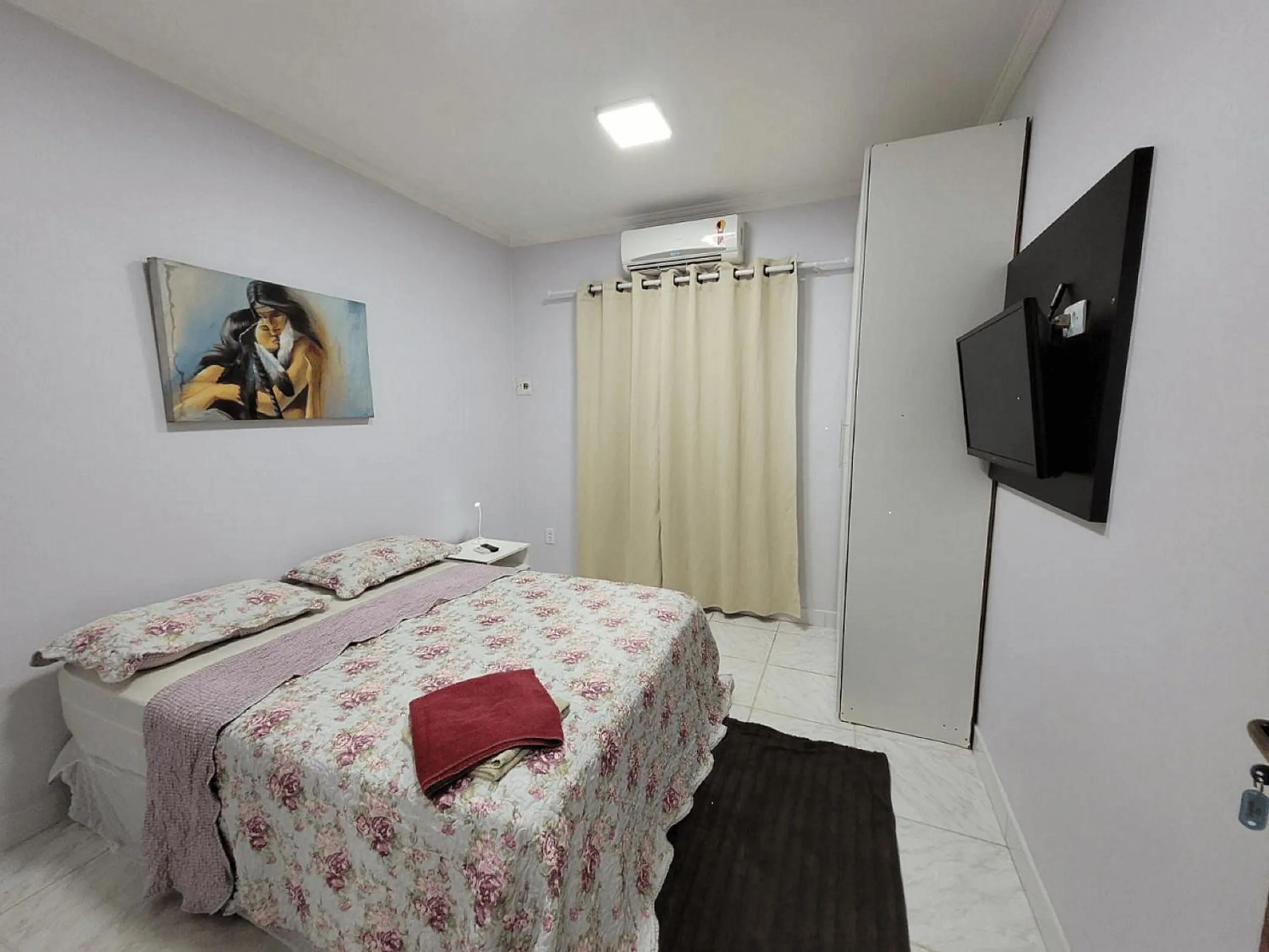 Photo of the whole room, Bed in Hotel Residencial Manaus - Flores