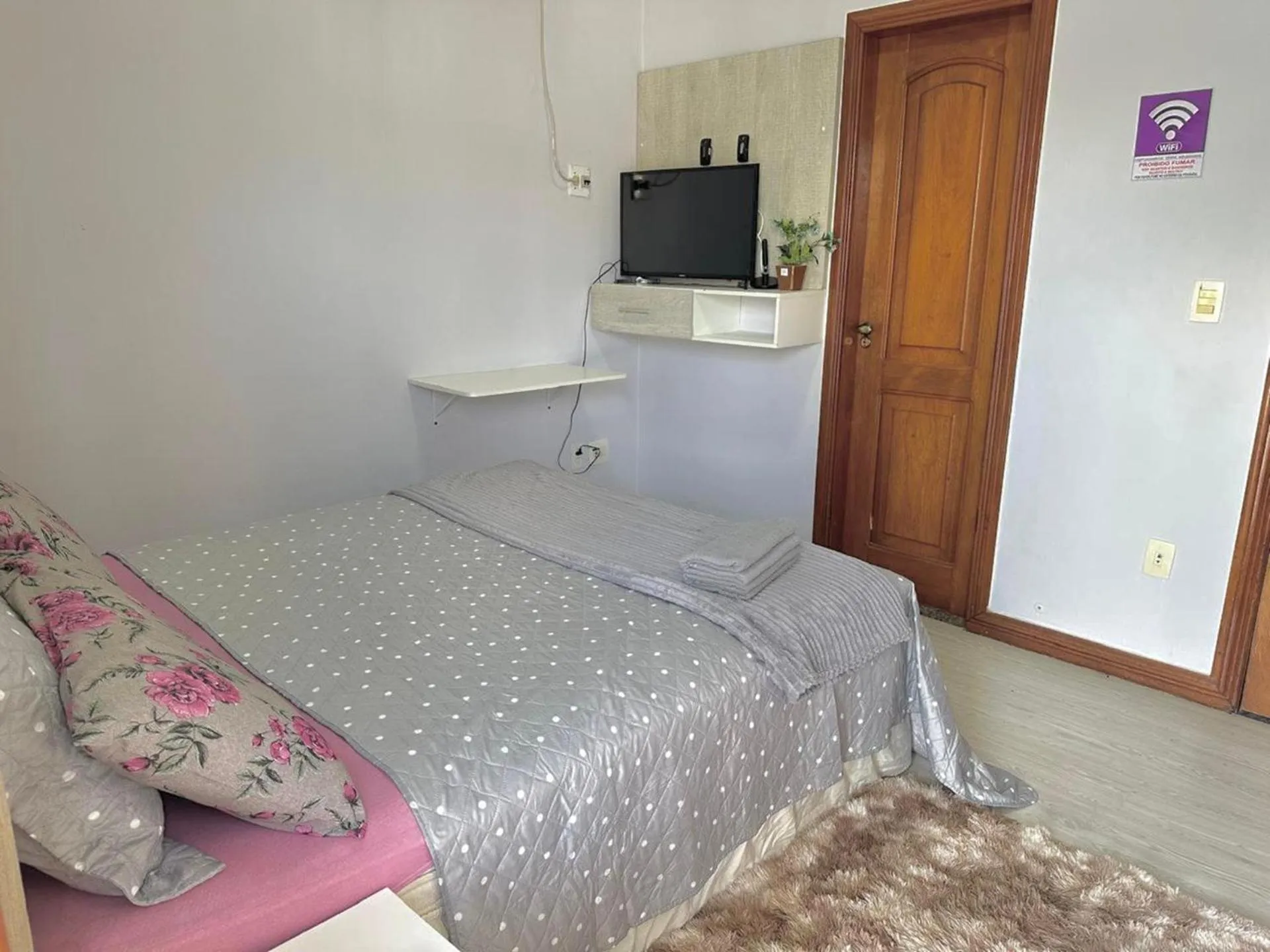 Photo of the whole room, Bed in Hotel Residencial Manaus - Flores