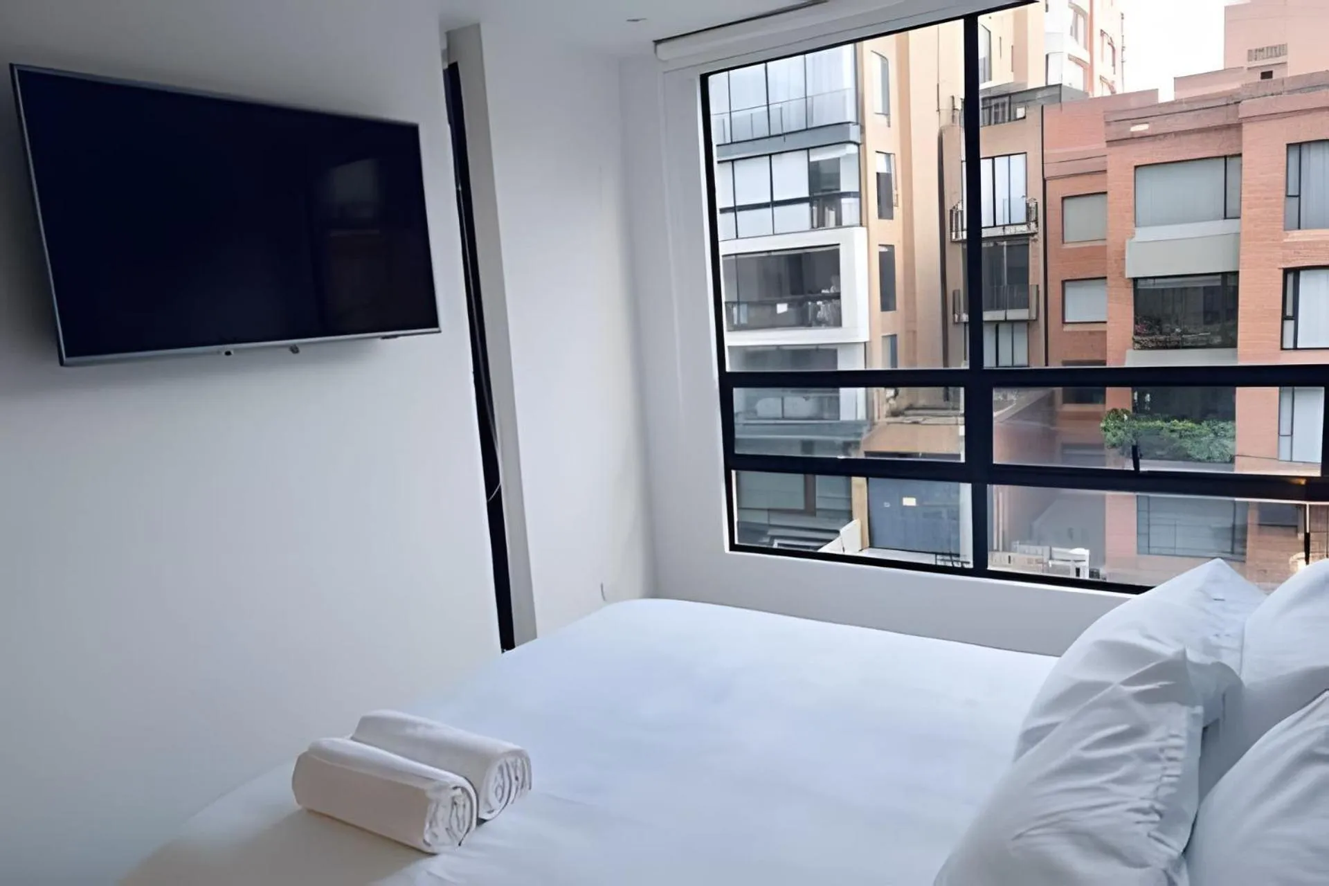 View (from property/room), Bed in Edificio Morph Chico