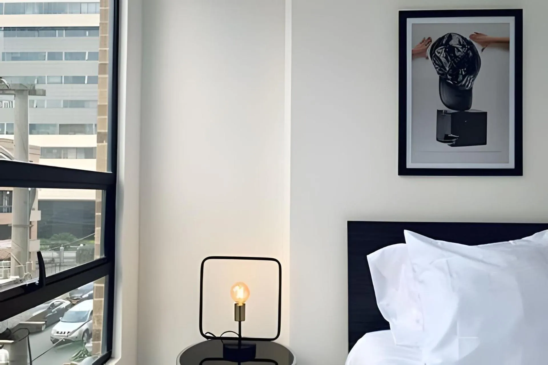 View (from property/room), Bed in Edificio Morph Chico