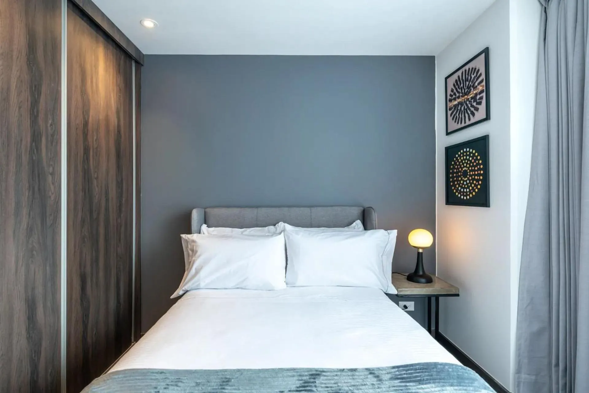 View (from property/room), Bed in Edificio Morph Chico