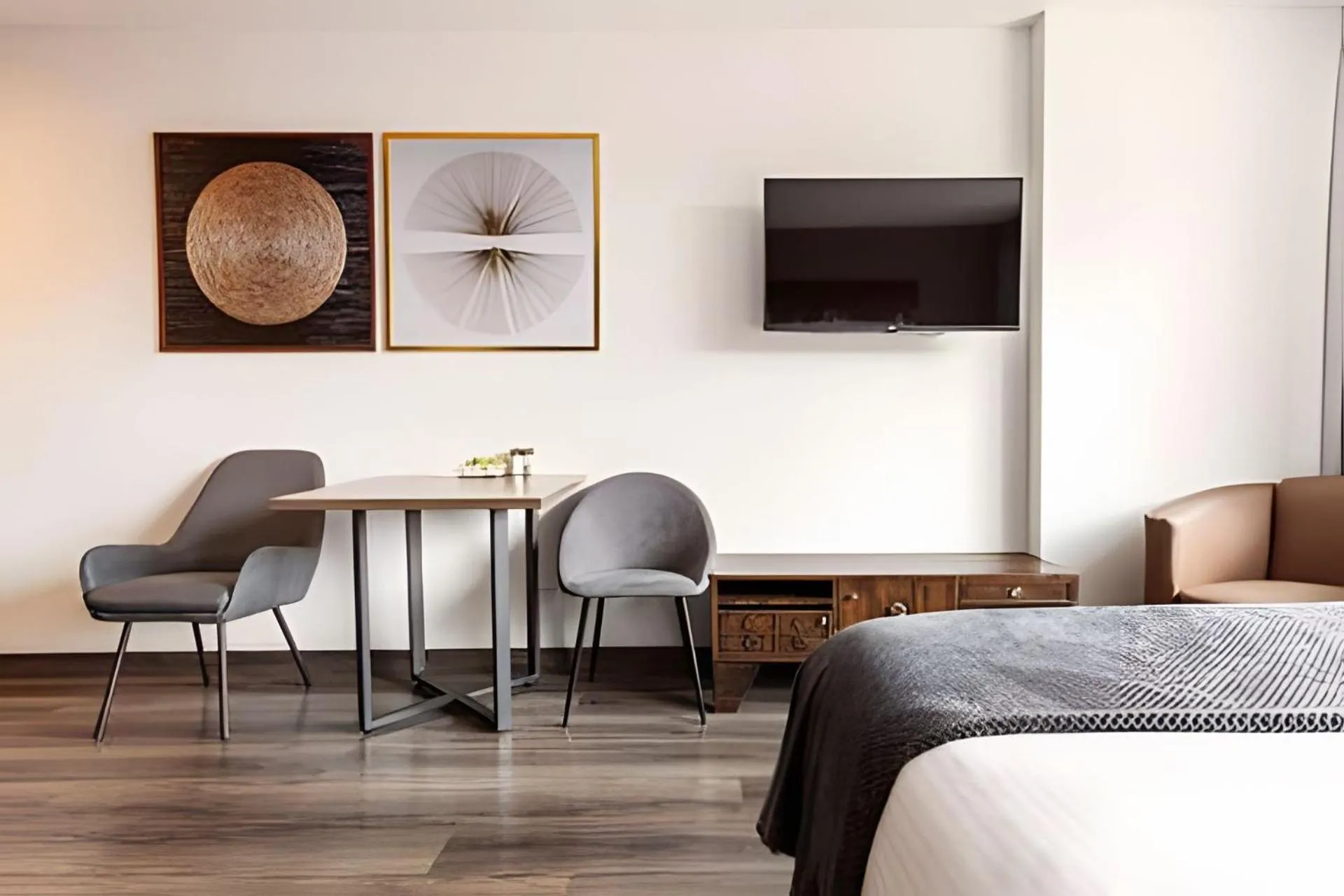 Photo of the whole room, Bed in Edificio Morph Chico