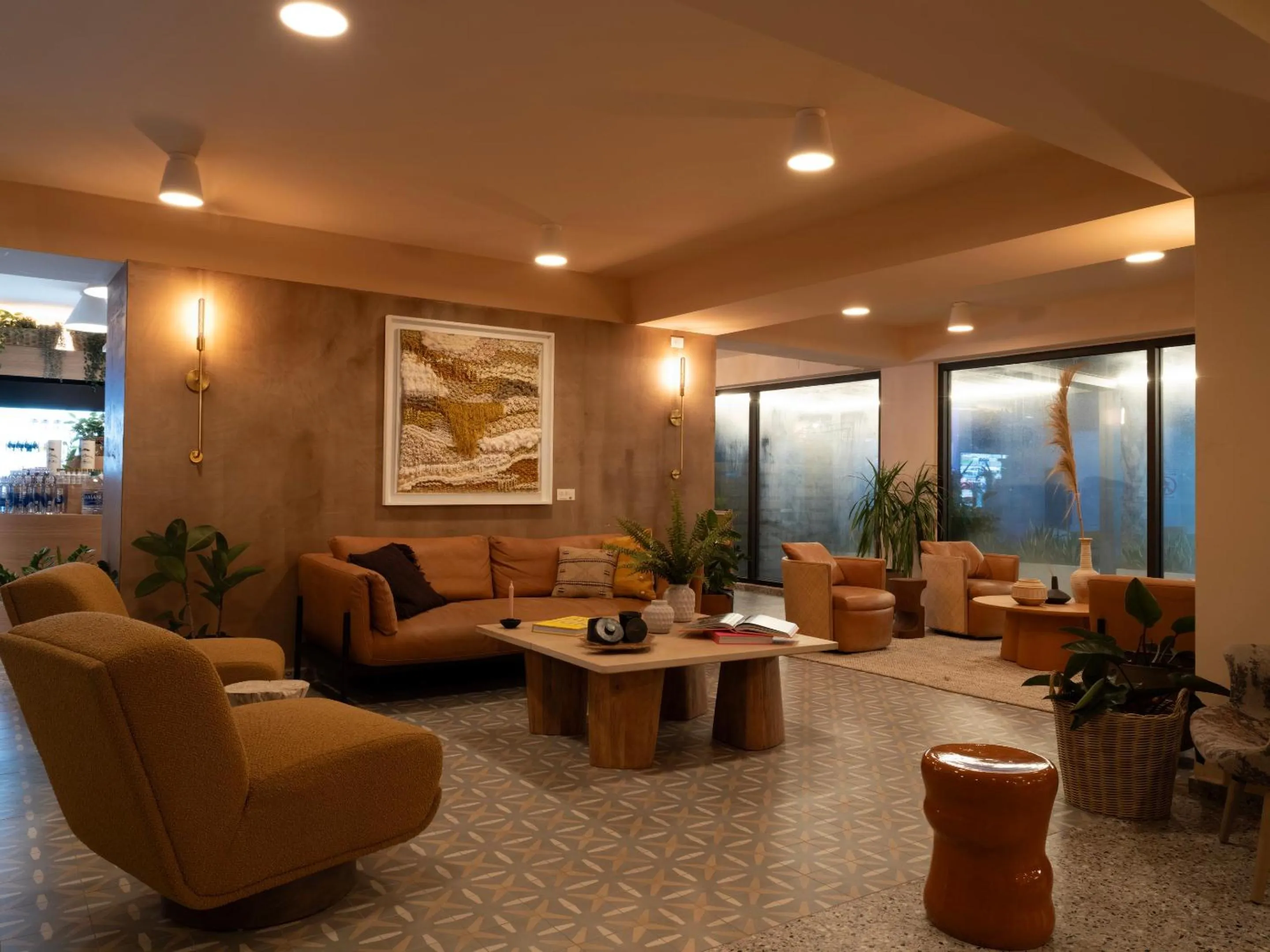 Living room in HiBird- Apartment and Suites Hotel