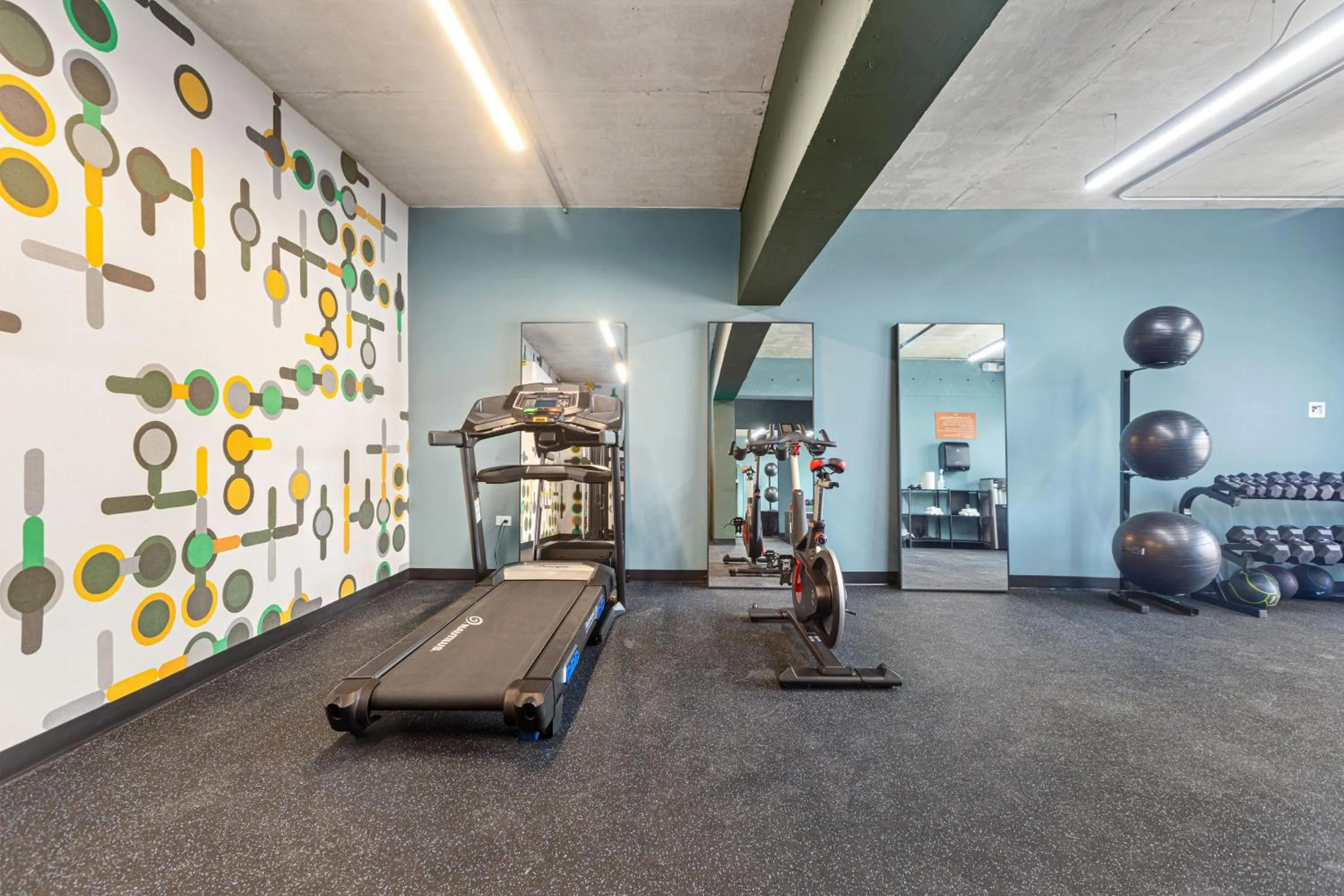 Fitness centre/facilities in HiBird- Apartment and Suites Hotel