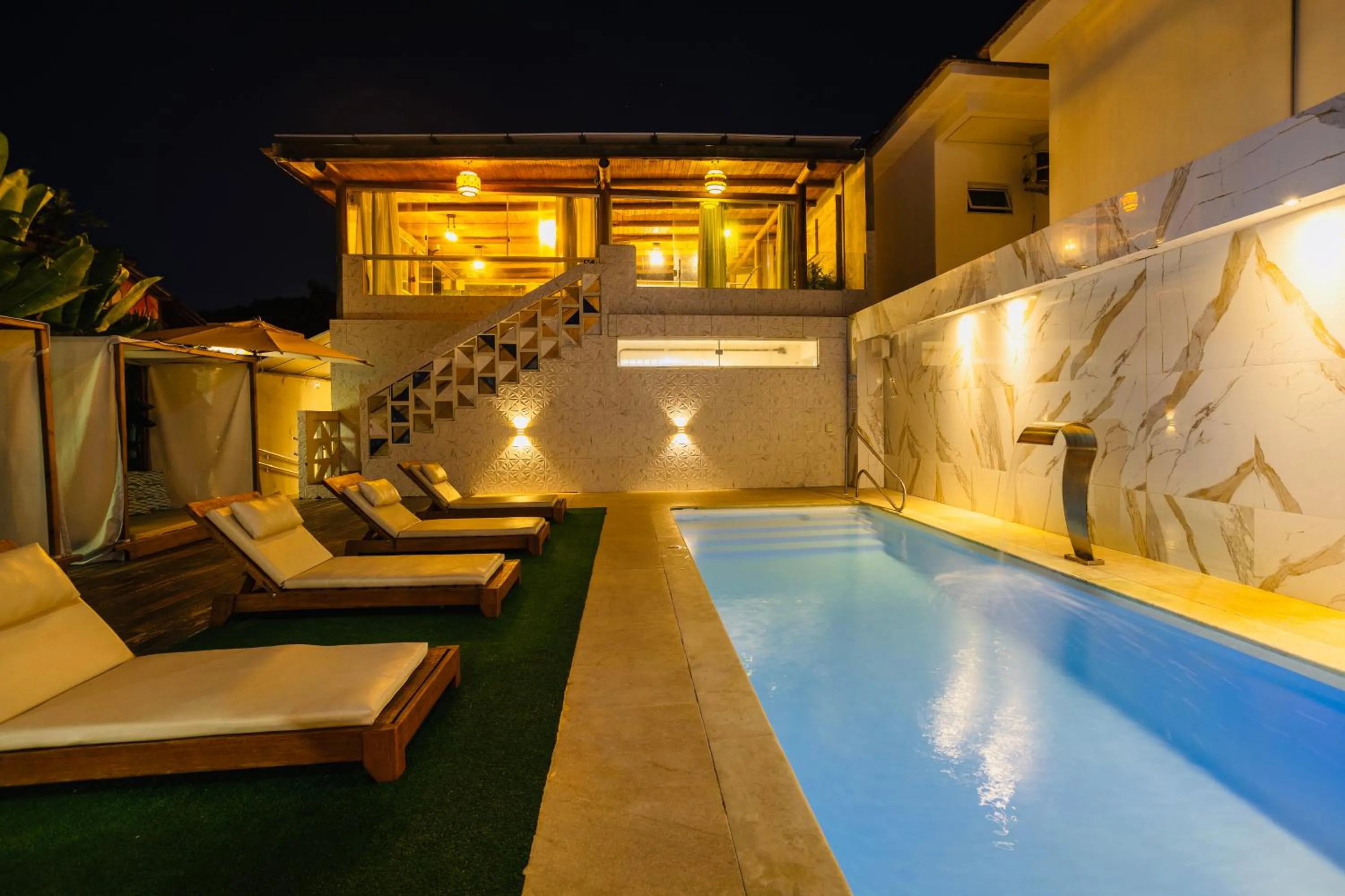 Swimming pool in Santorini Beach Hotel