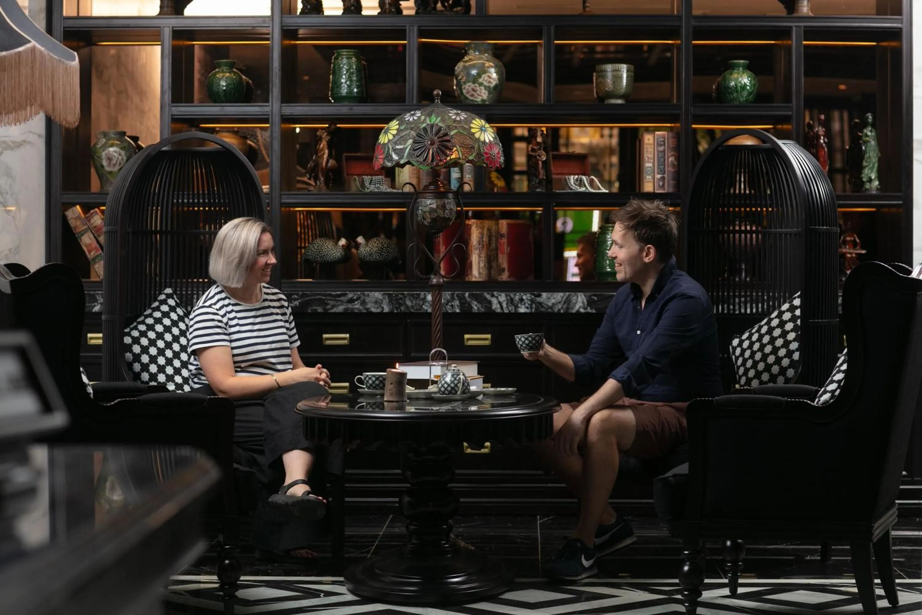 Lobby or reception in LeaH Silk Hotel