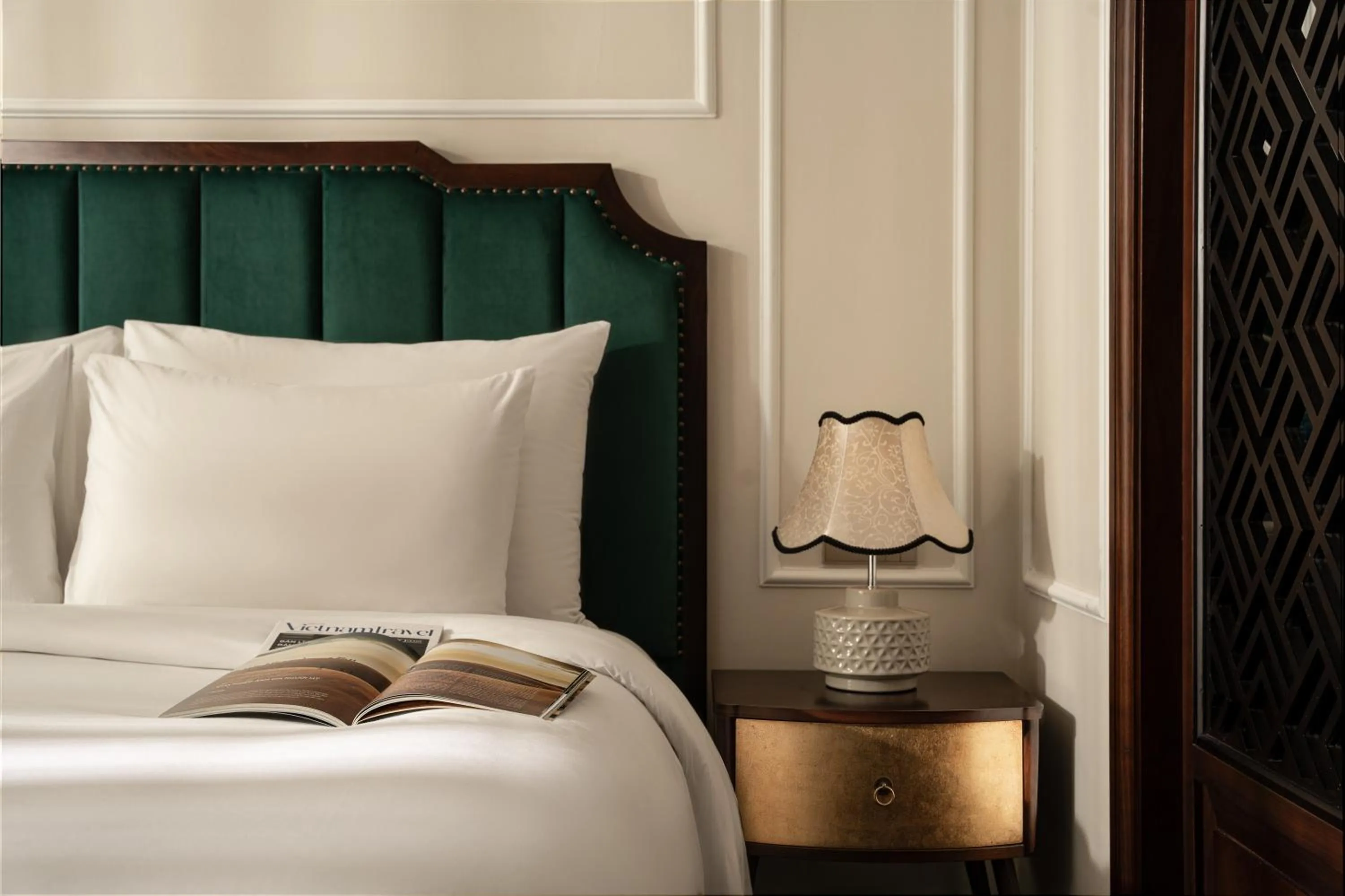 Bed in GM Premium Hotel