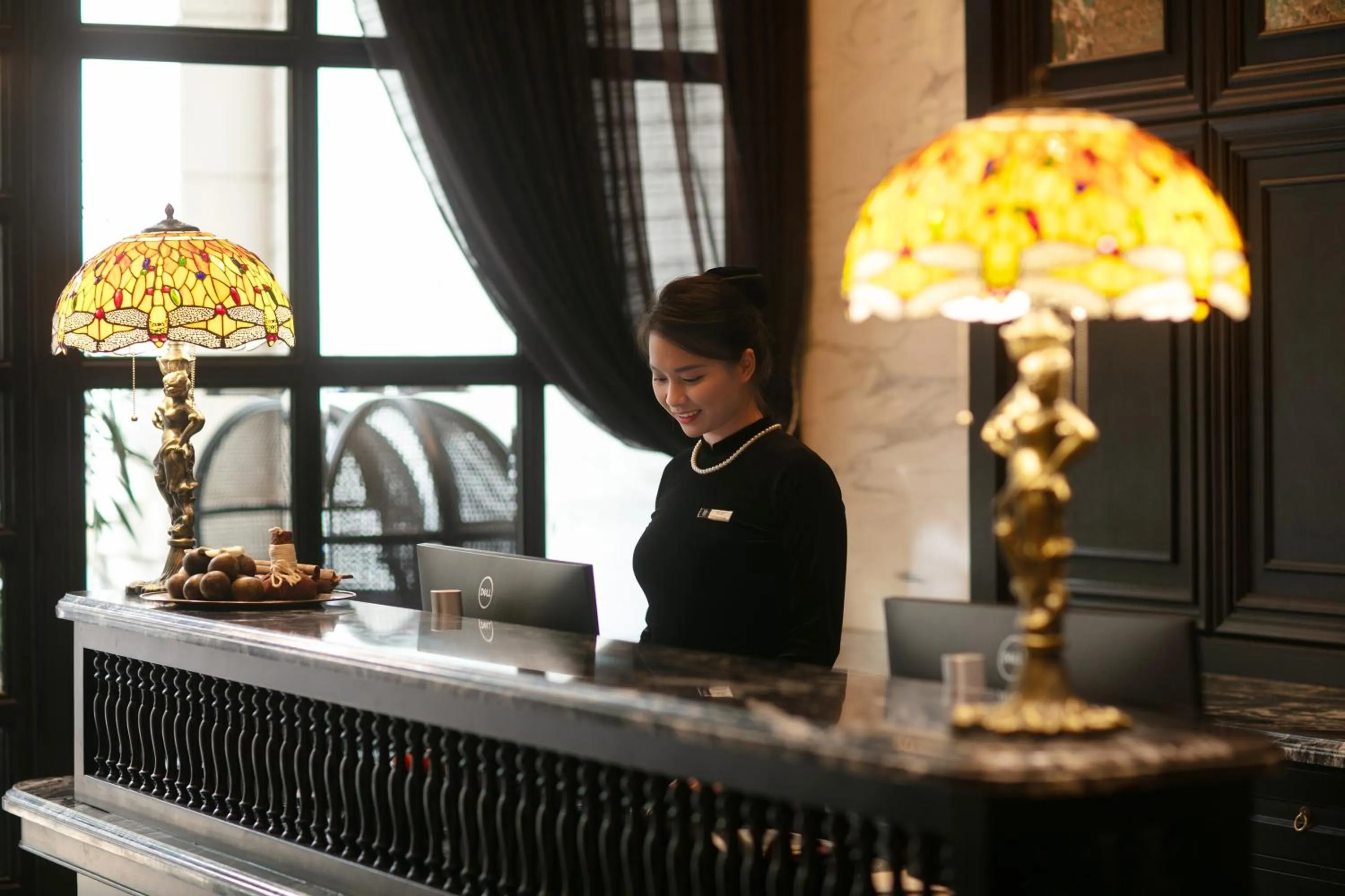 Lobby or reception in LeaH Silk Hotel