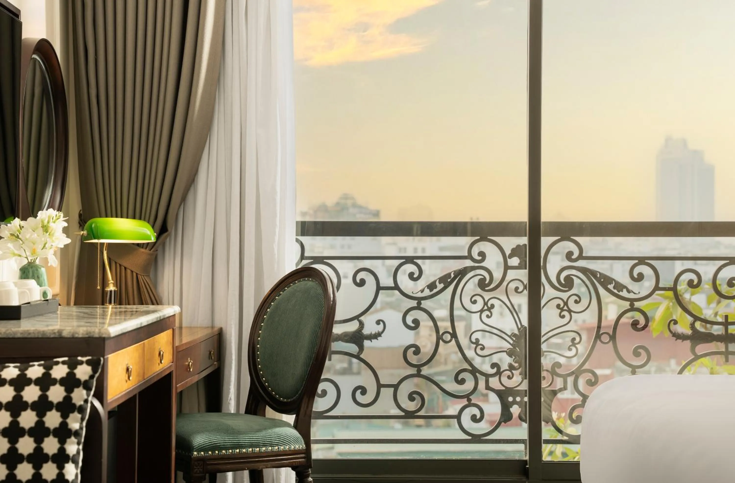 Bed in GM Premium Hotel