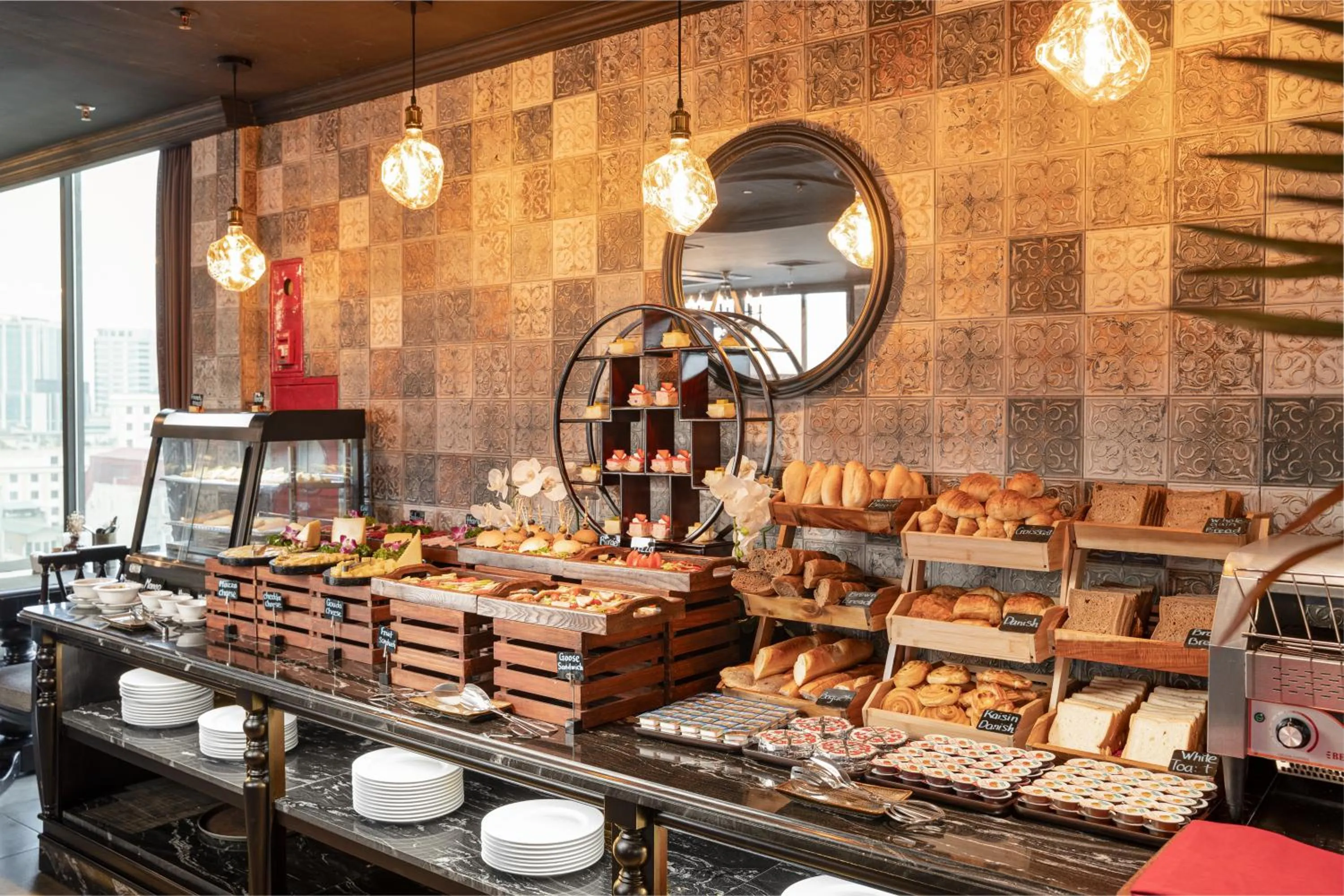 Food and drinks in GM Premium Hotel