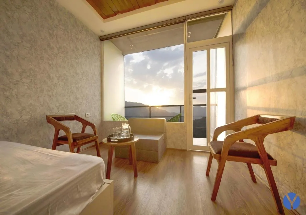 Seating area in The Yakshaa Neelkanth