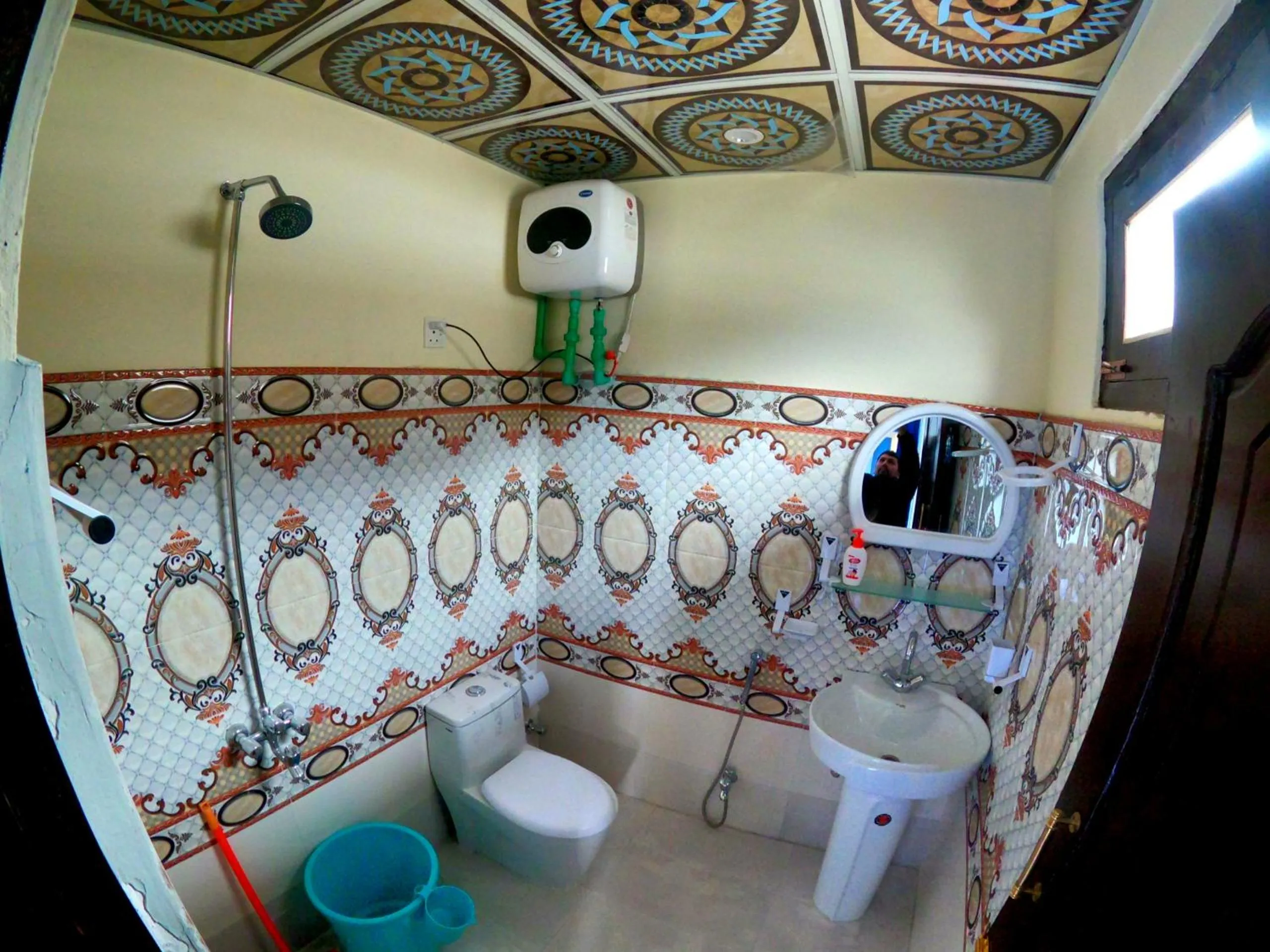 Bathroom in Geyari Resort Khaplu