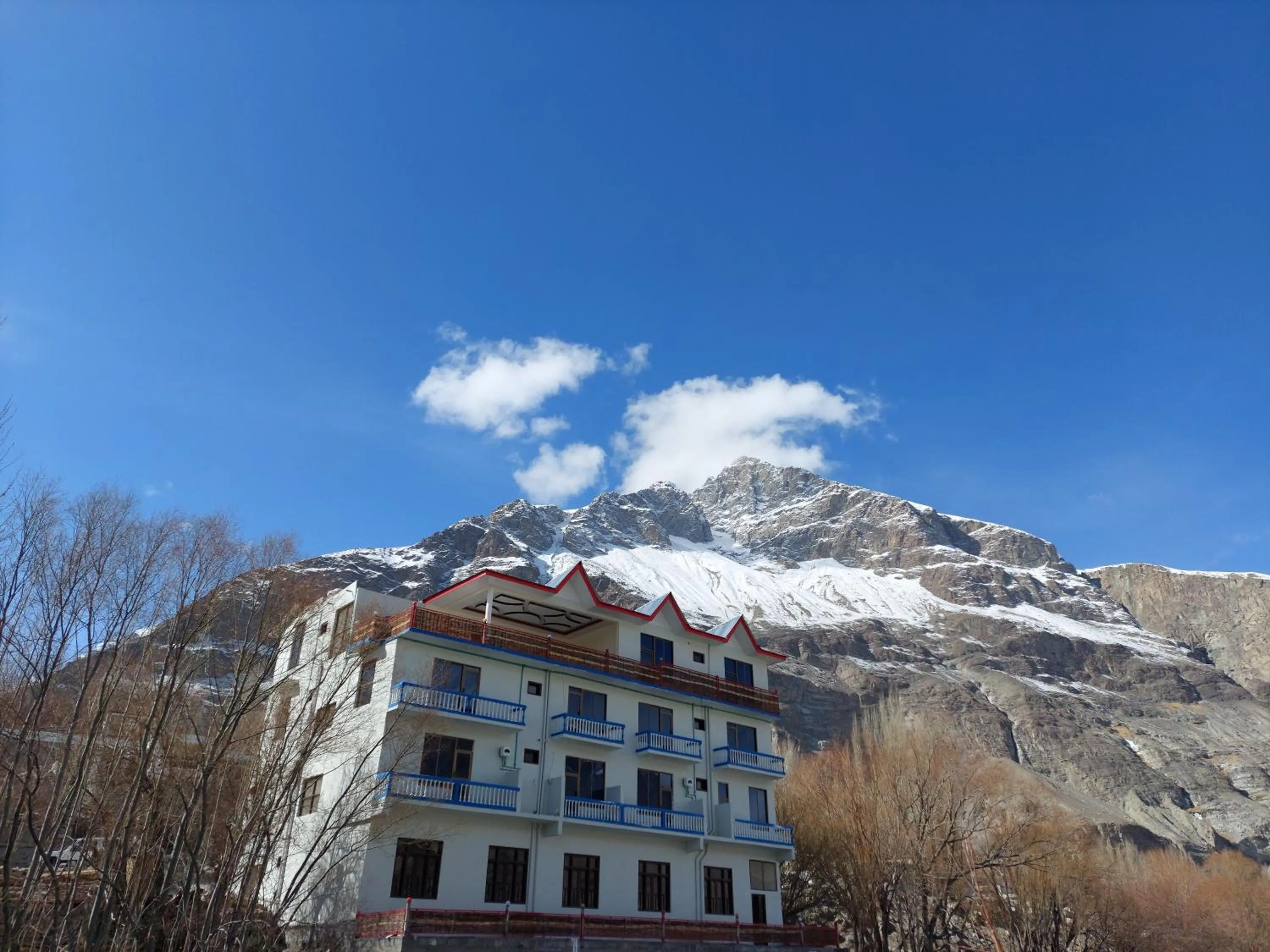 Property building in Geyari Resort Khaplu