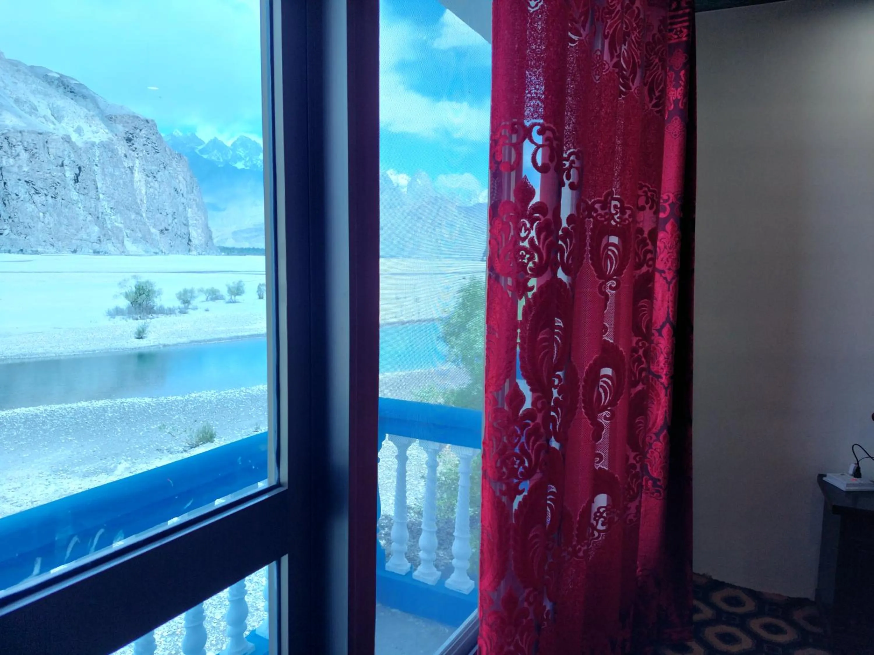 Mountain view in Geyari Resort Khaplu
