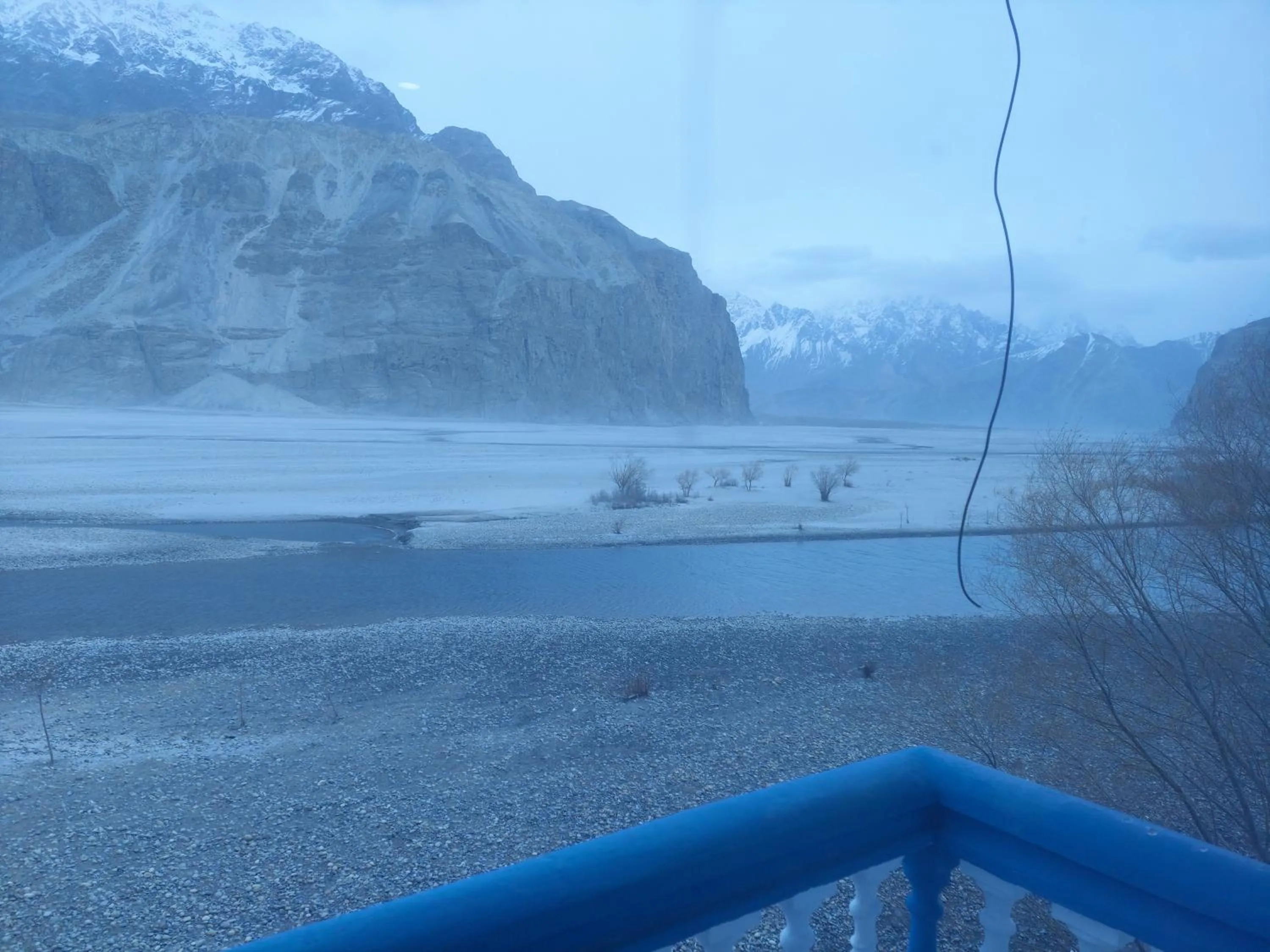 Mountain view in Geyari Resort Khaplu