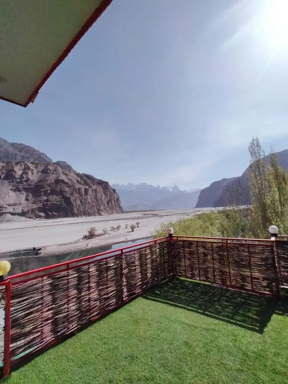 Natural landscape in Geyari Resort Khaplu