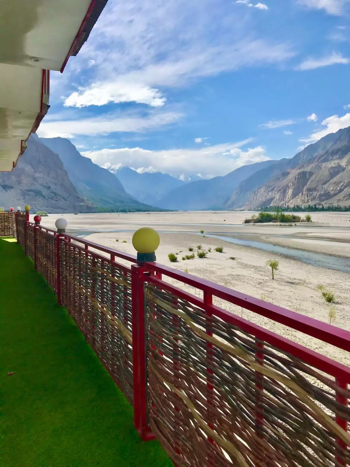 Natural landscape in Geyari Resort Khaplu