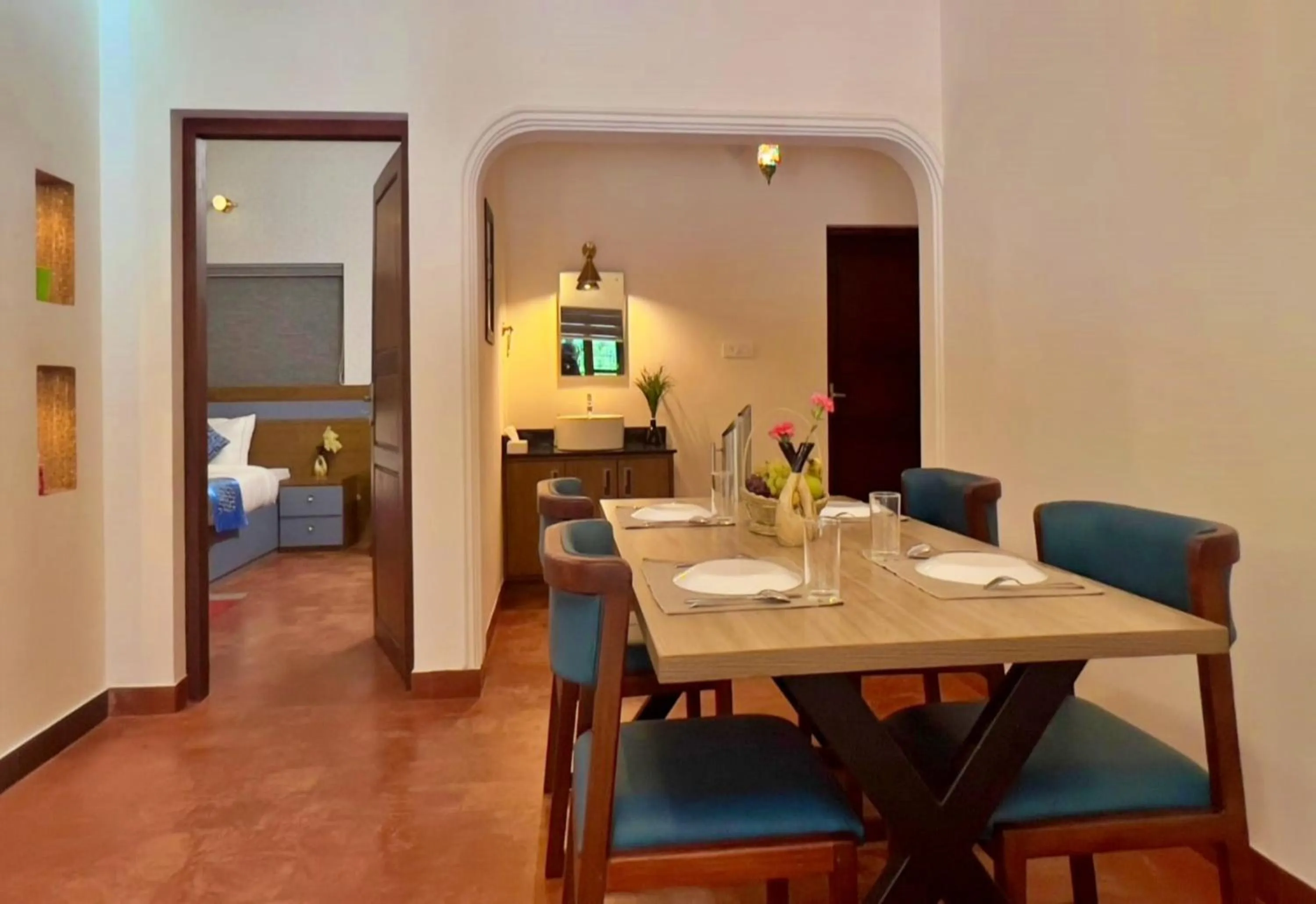 Dining area in Adrak Mountain Mist Forest Resort