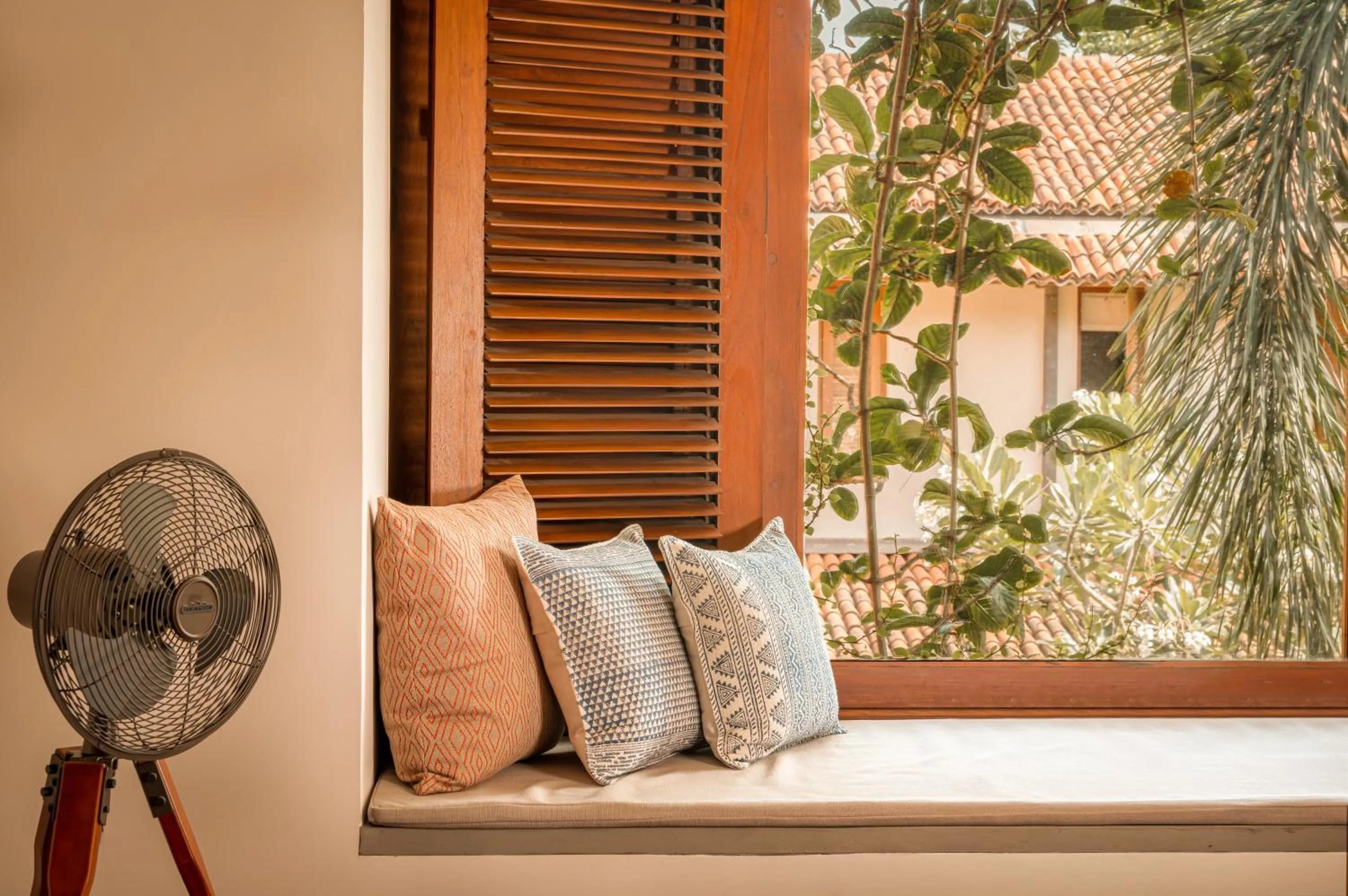 Garden view in Ishq Colombo