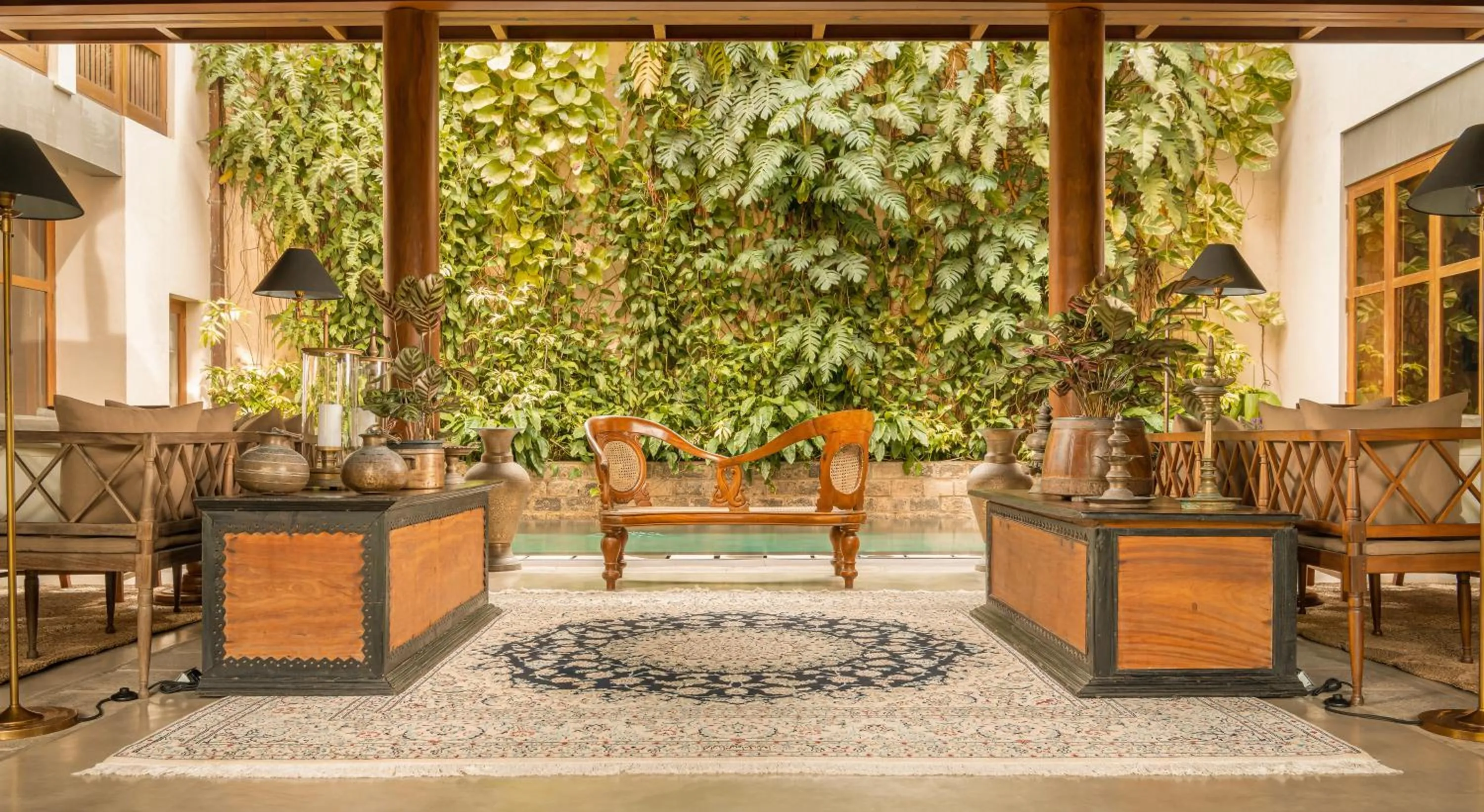 Living room in Ishq Colombo