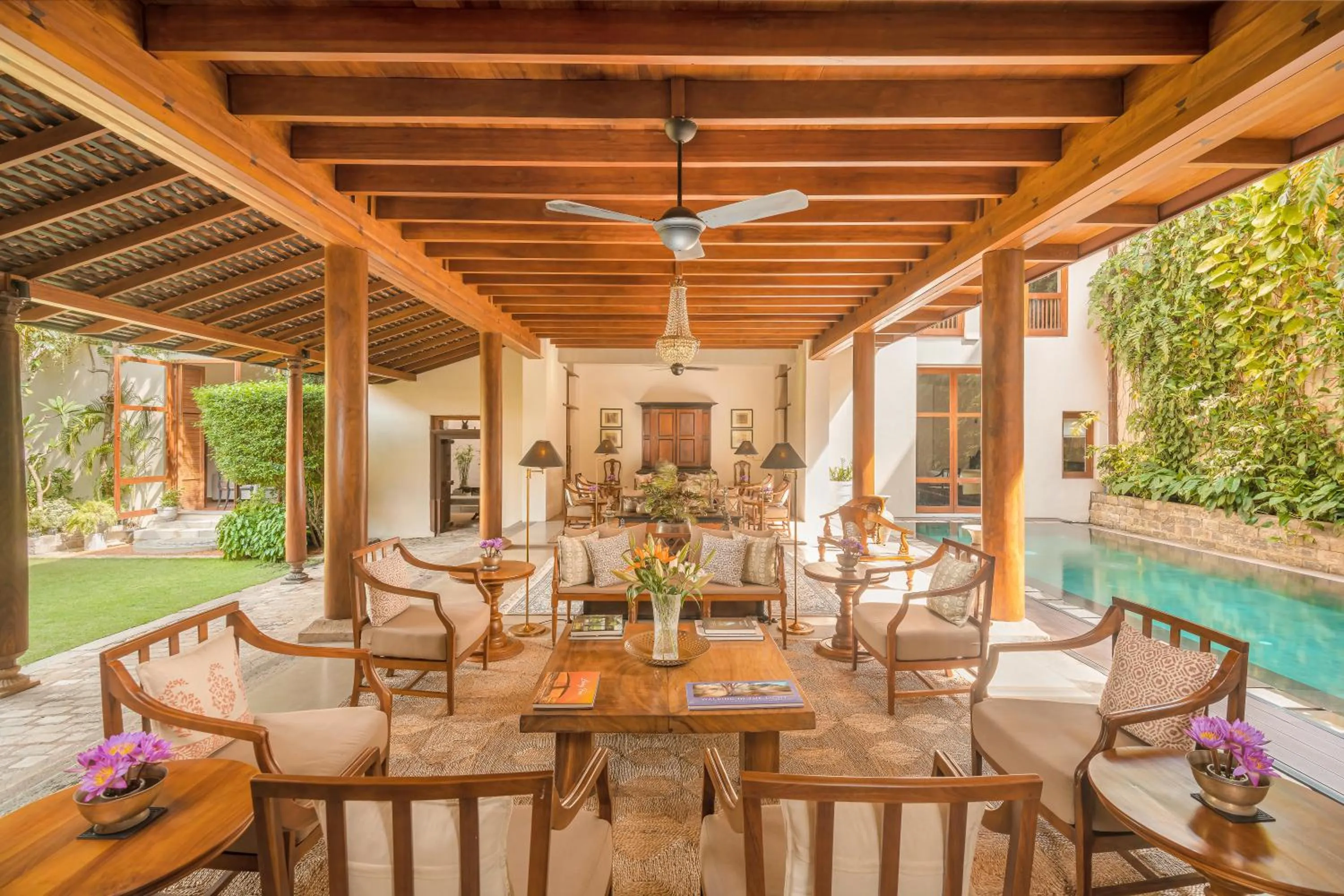 Living room in Ishq Colombo